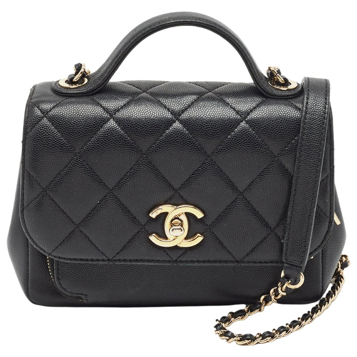 Business Affinity leather satchel