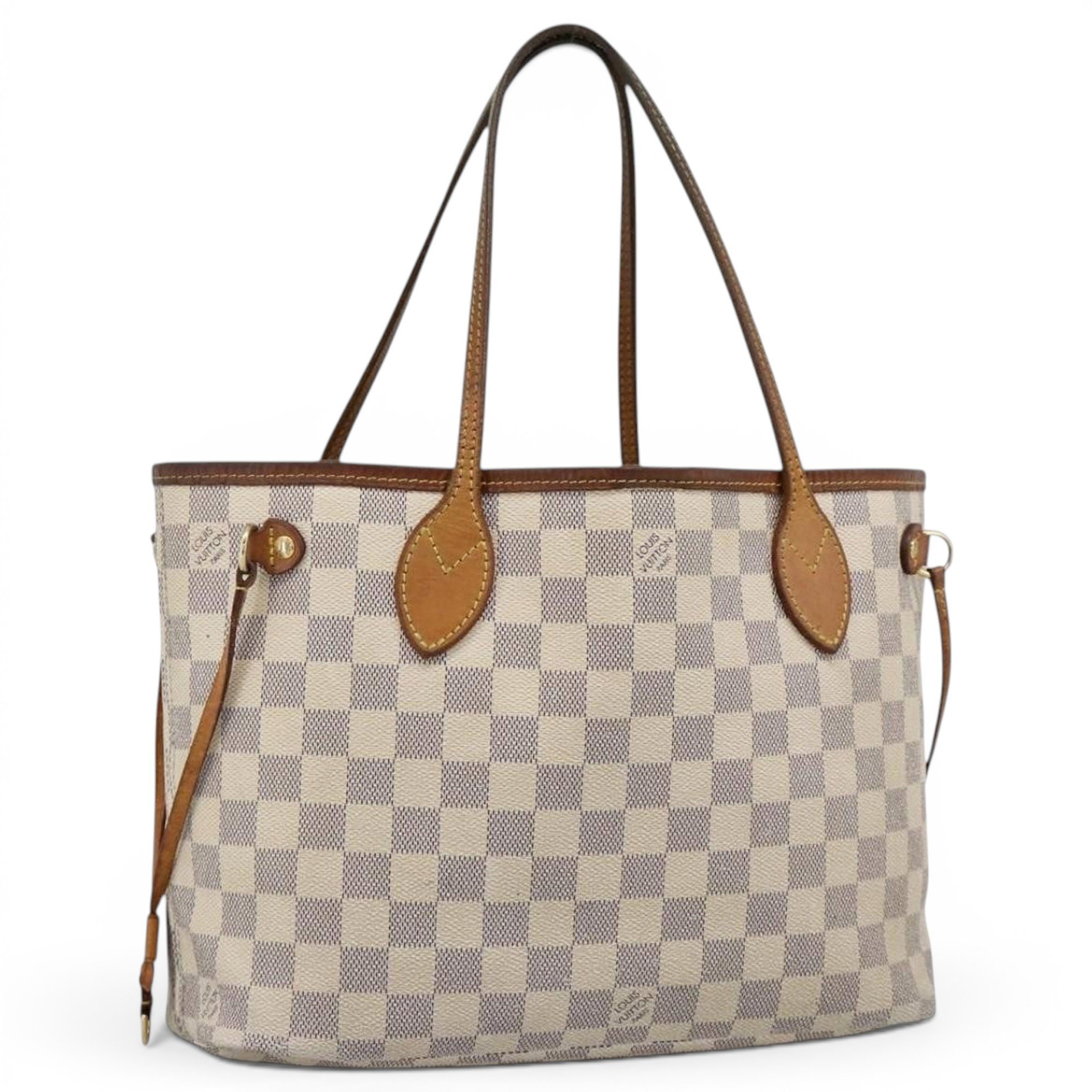 Neverfull leather tote