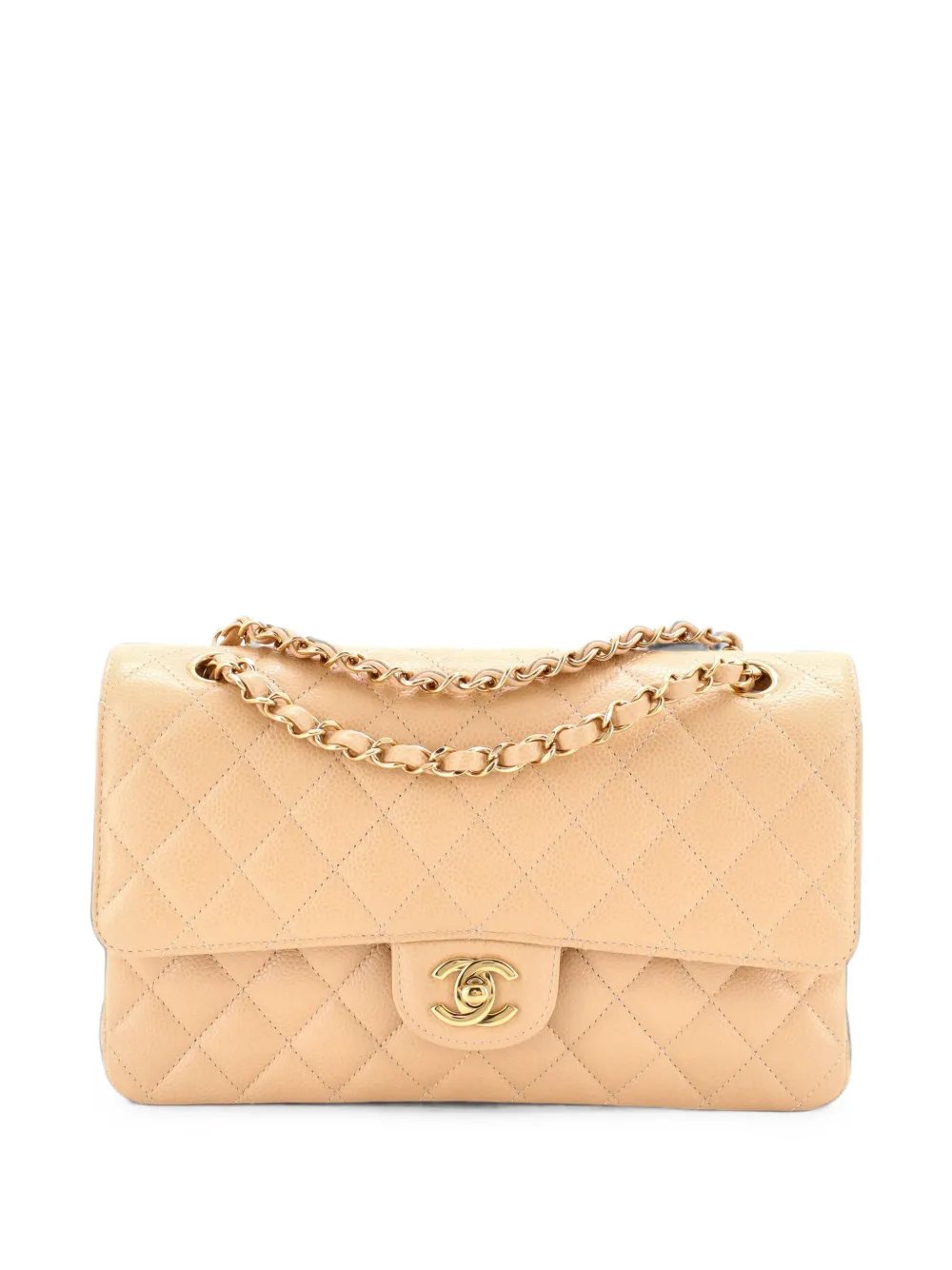 Classic Double Flap Bag Quilted Caviar Medium shoulder bag