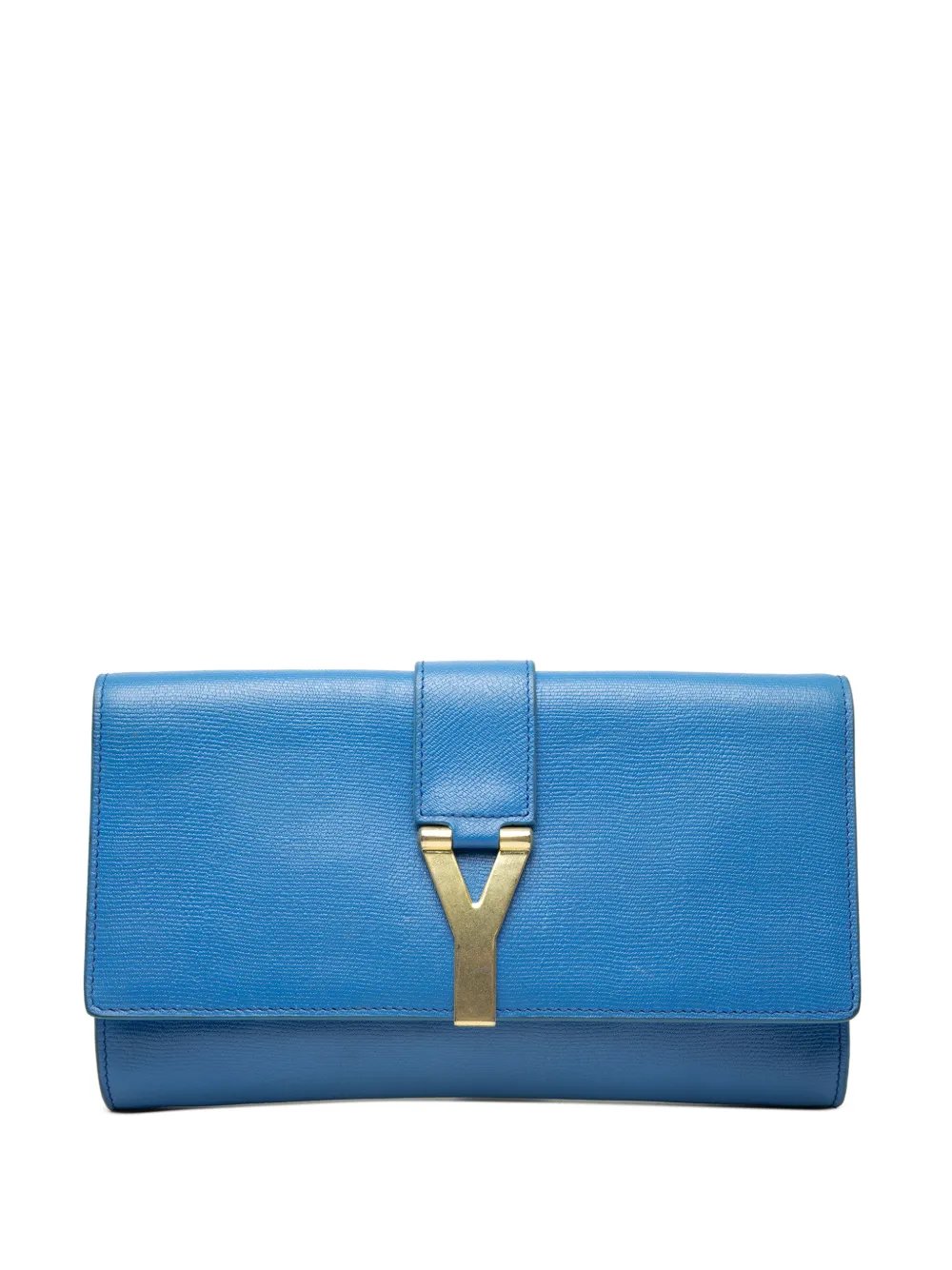 20th Century Textured Leather Chyc Ligne clutch bag