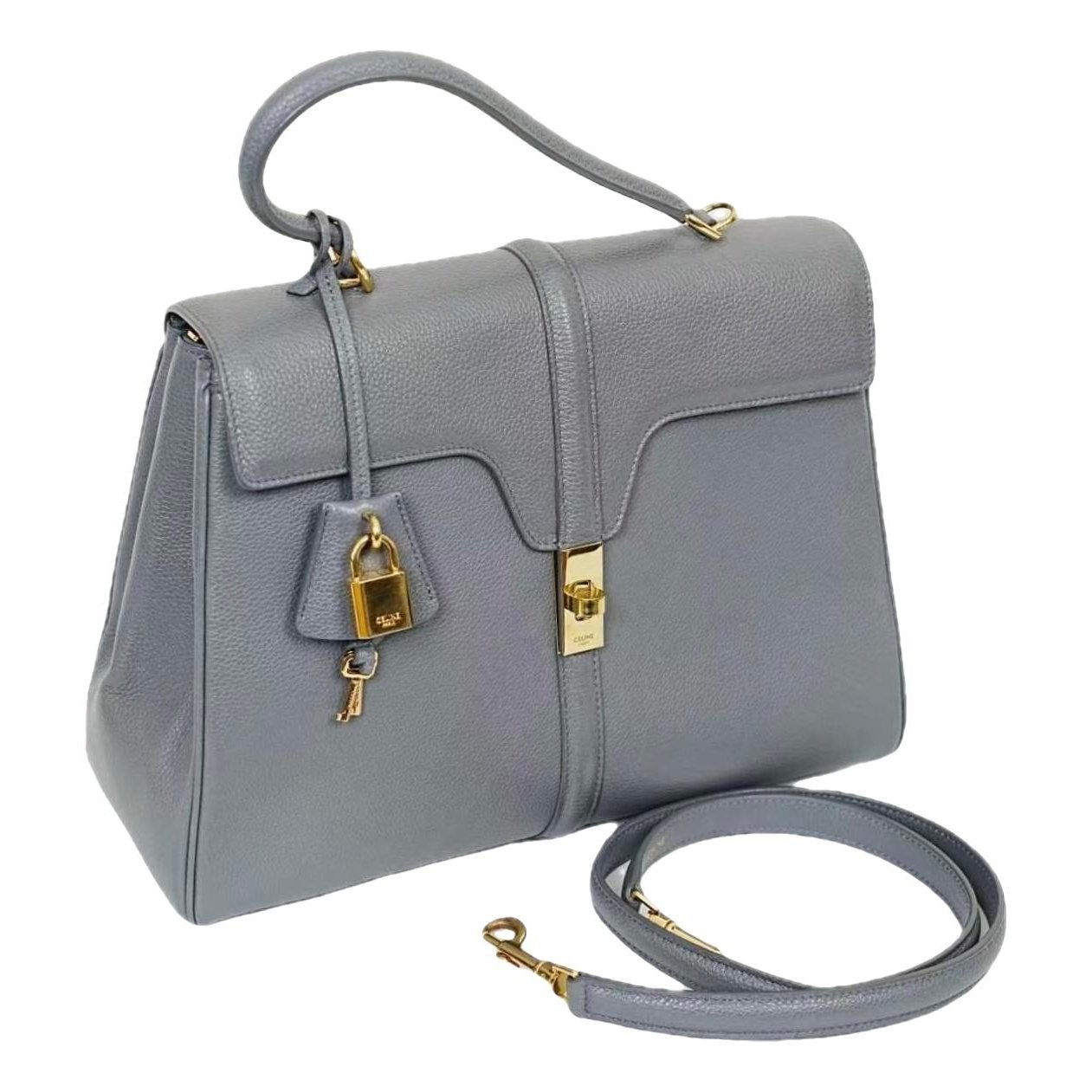 Sac 16 leather handbag