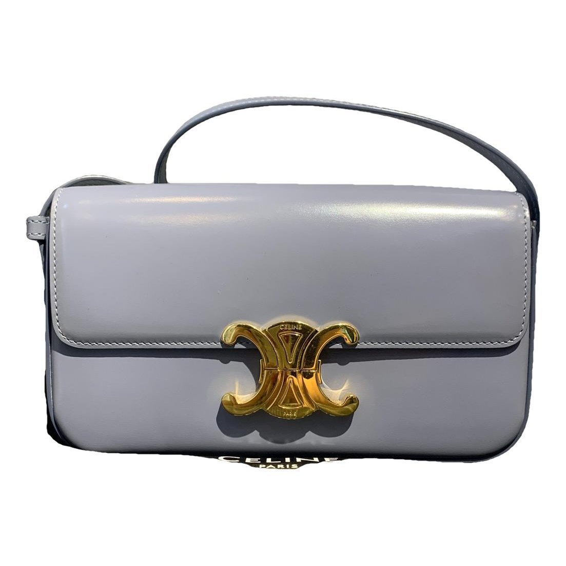 Triomphe Long leather handbag