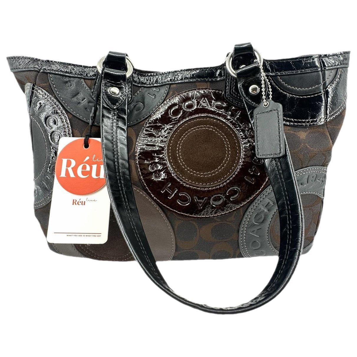 Leather tote