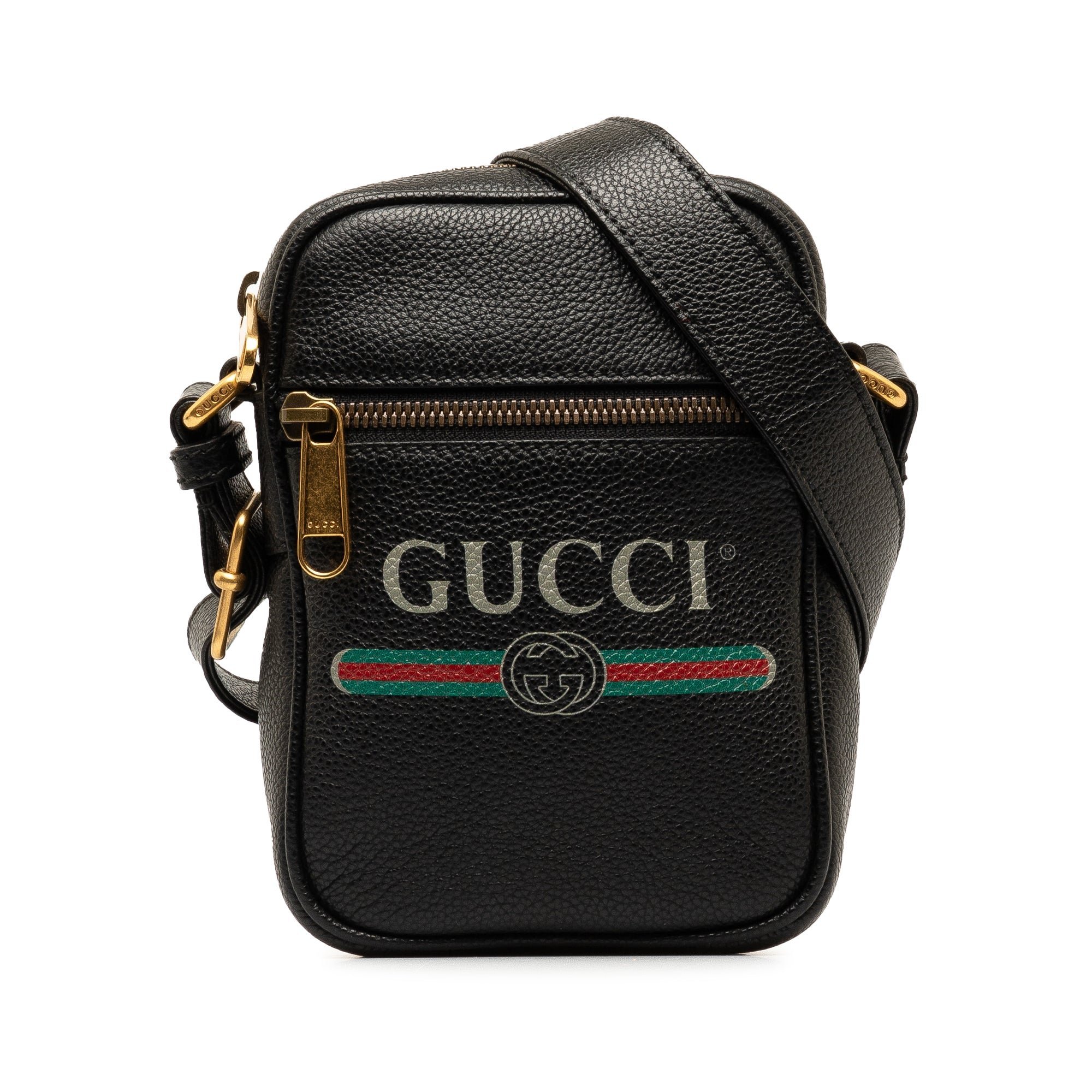 Leather crossbody bag