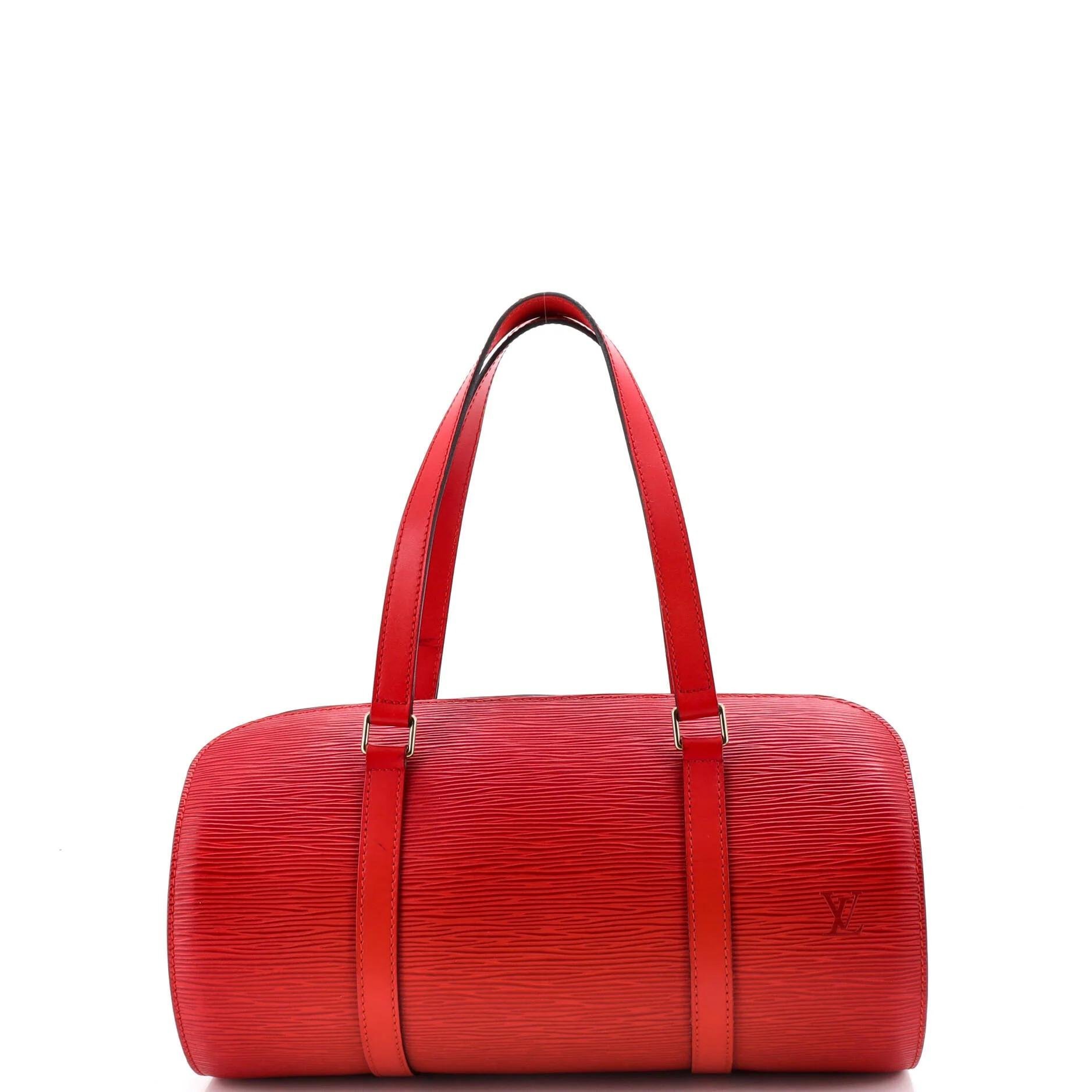 Leather bowling bag