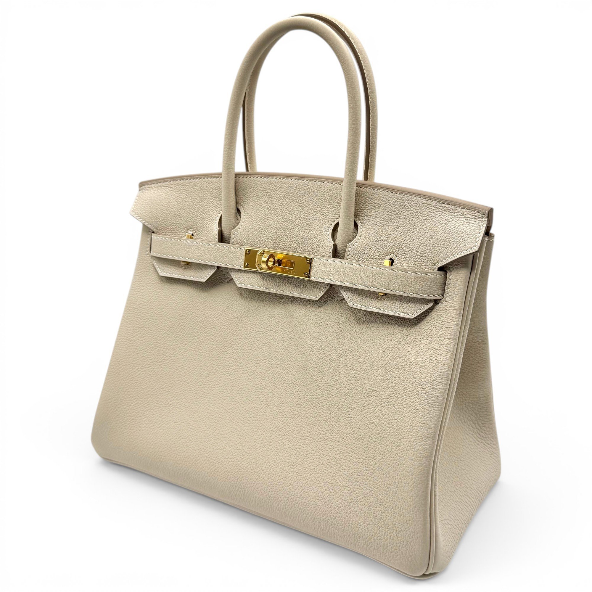 Birkin 30 leather handbag