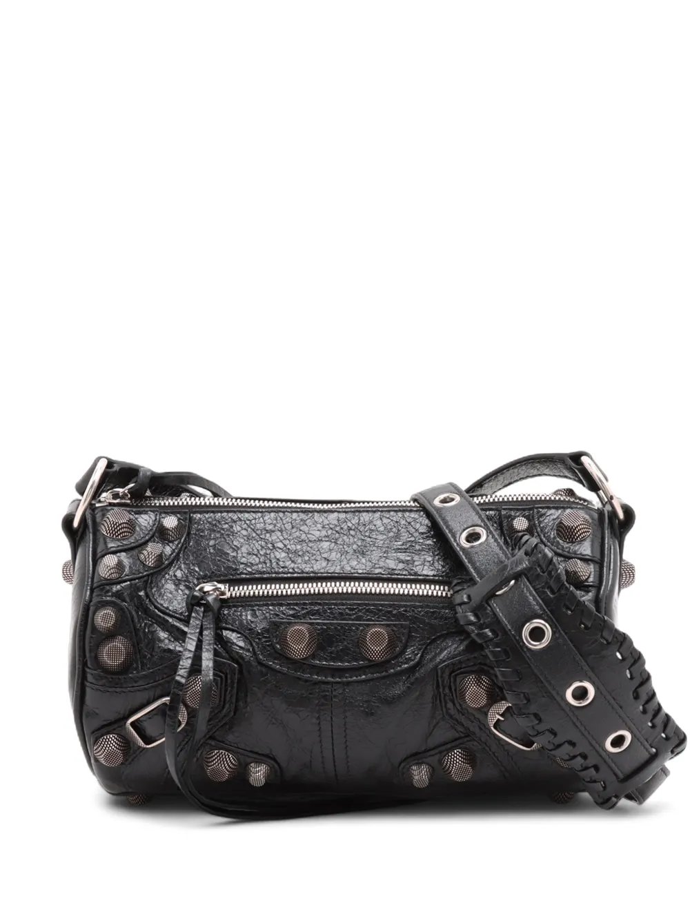 2021-2026 Lambskin Motocross Le Cagole Cylinder crossbody bag