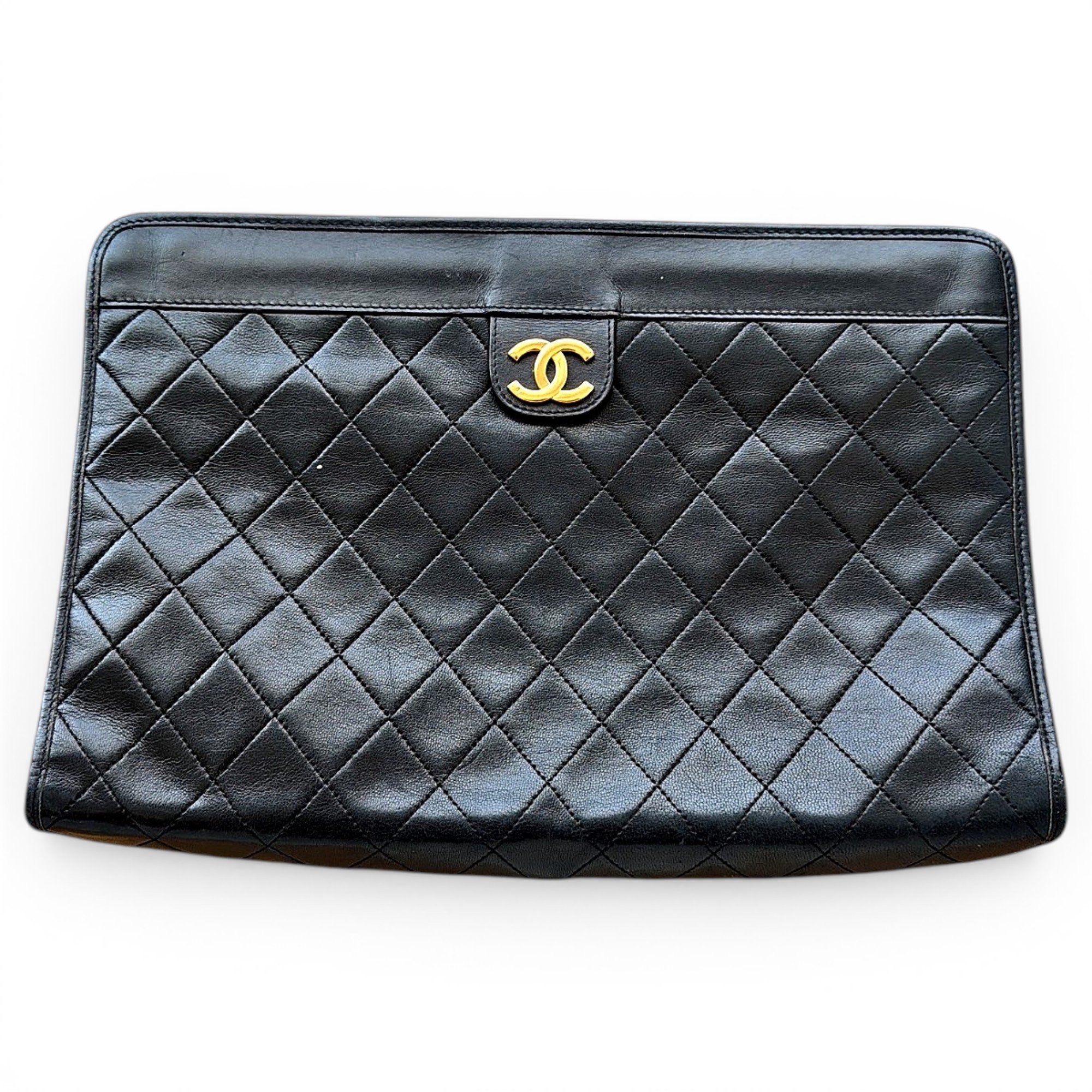 Timeless/Classique leather clutch bag