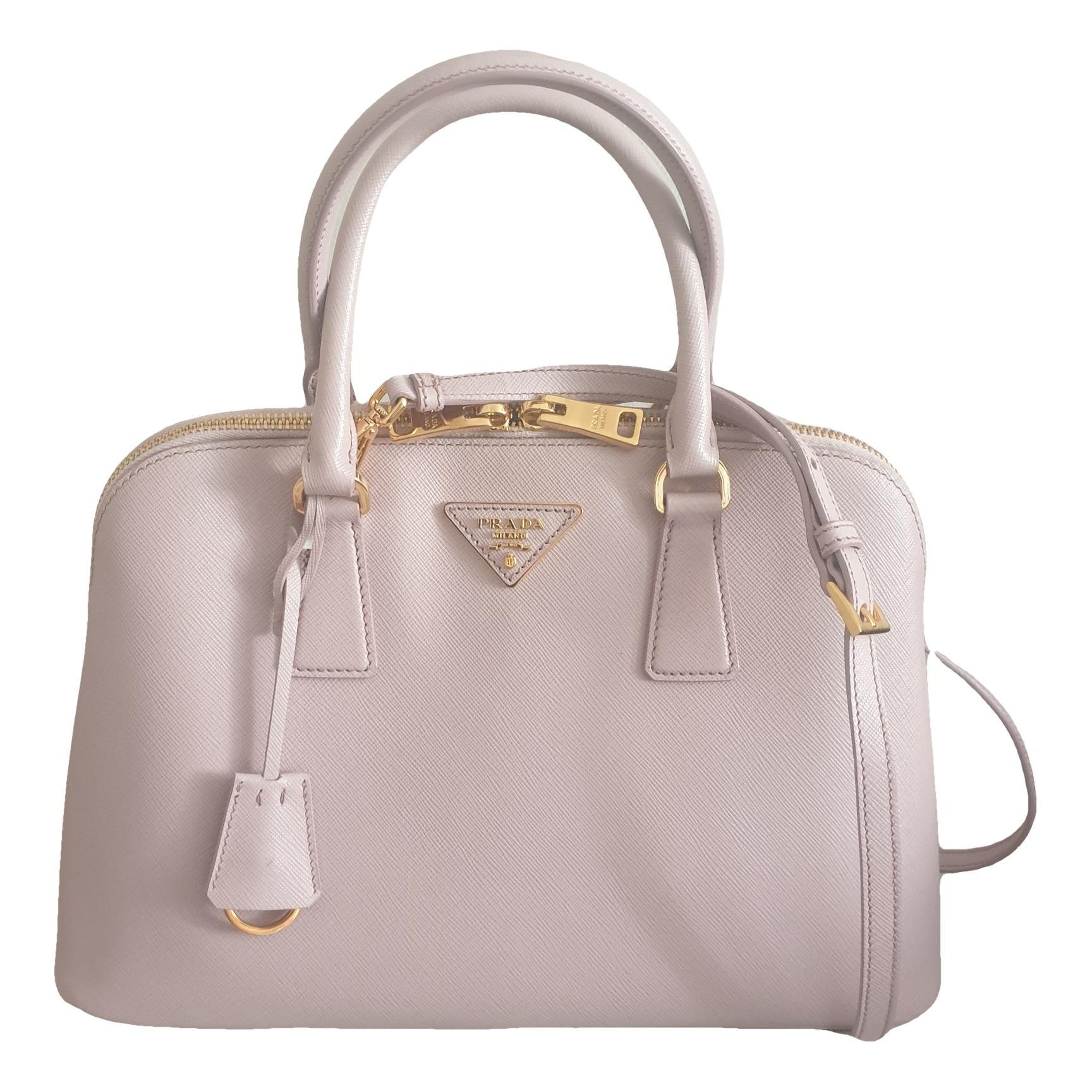Promenade leather handbag