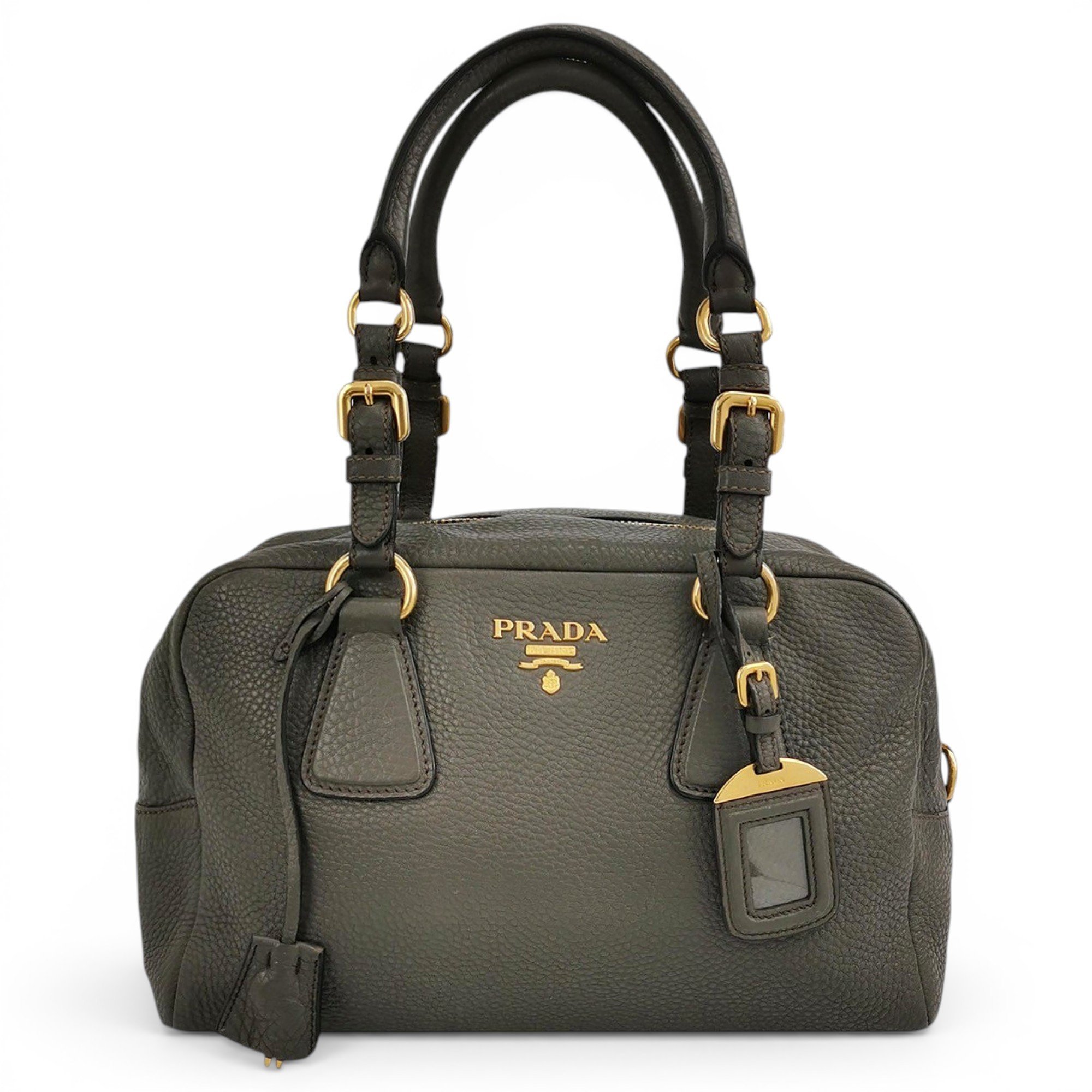 Leather tote
