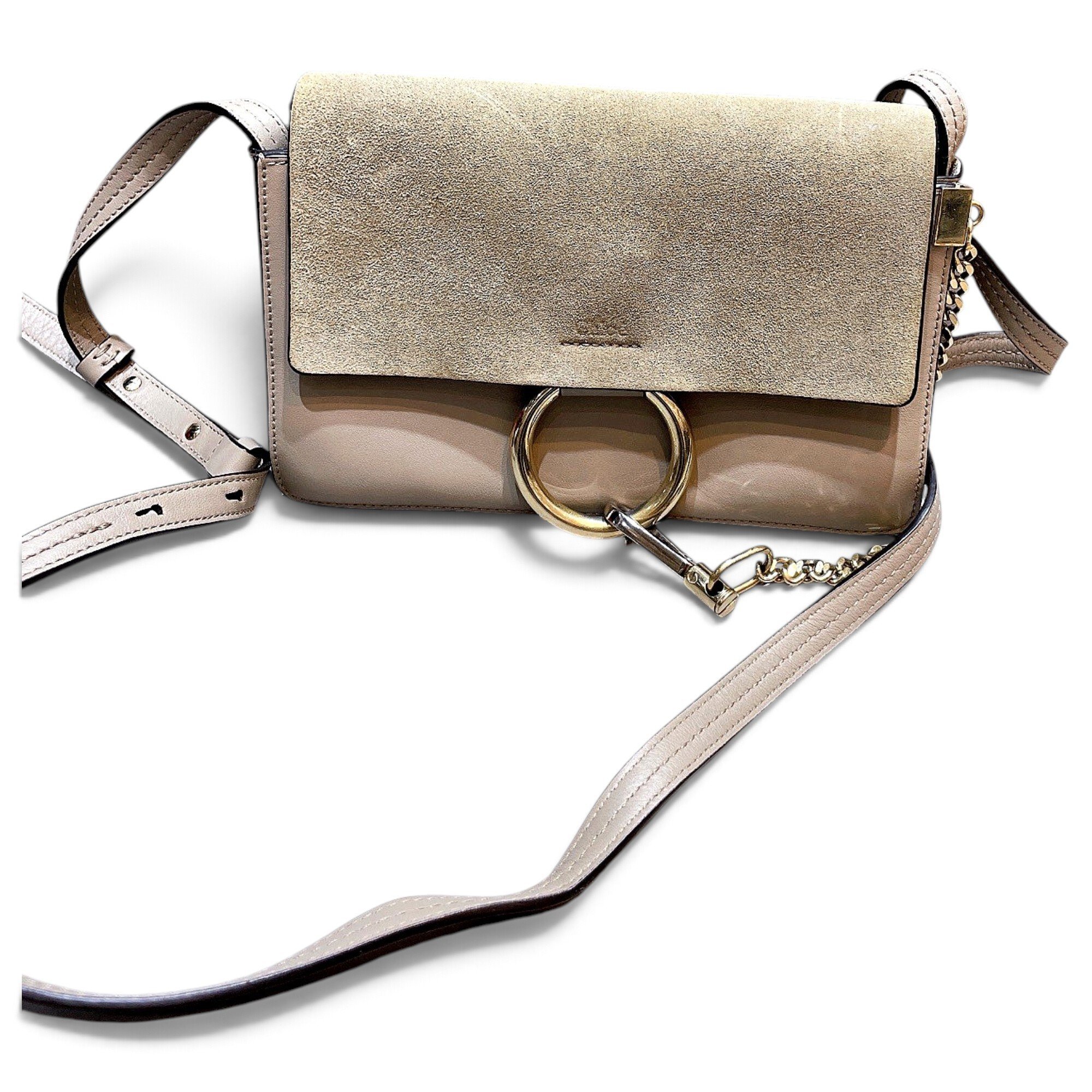 Faye leather crossbody bag