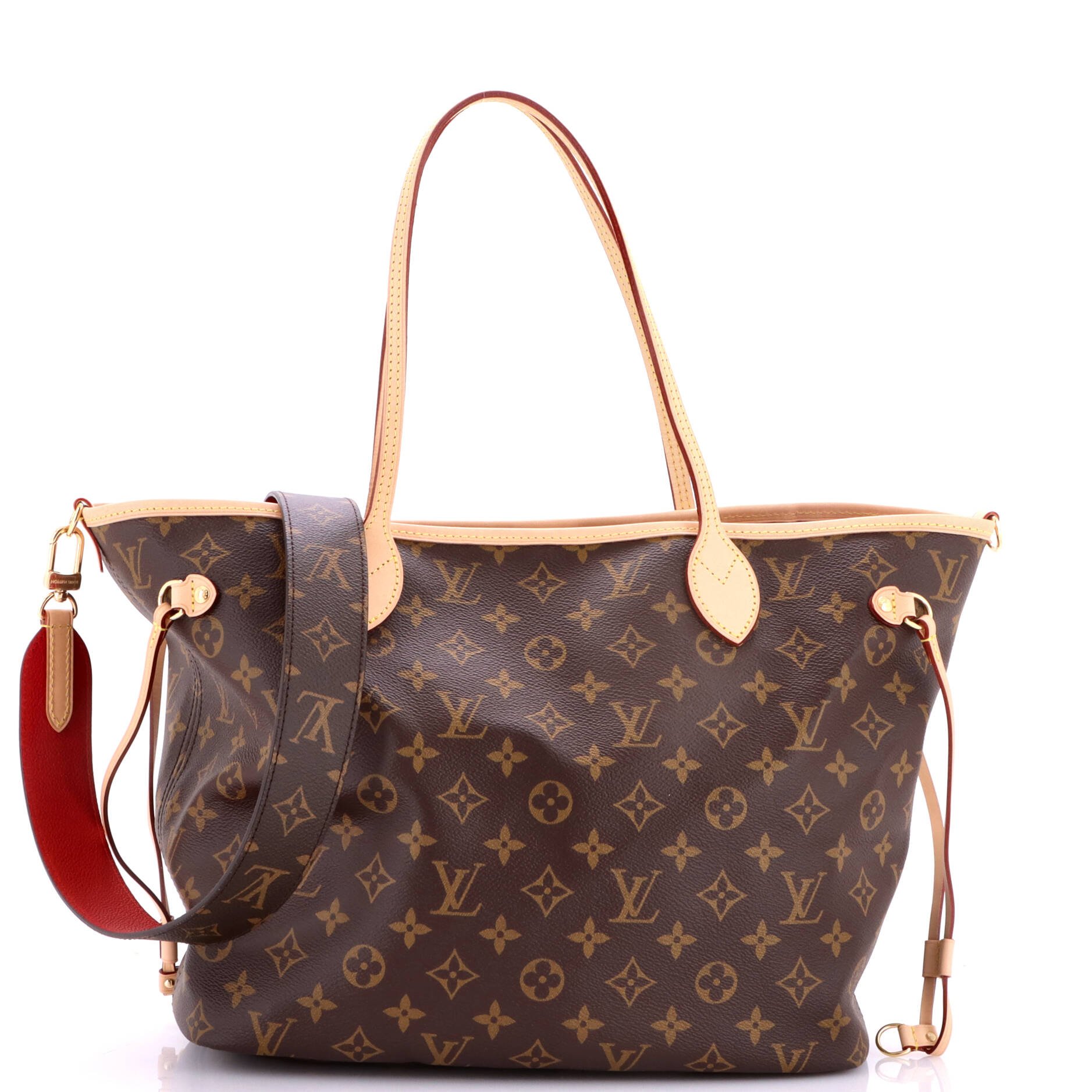 Neverfull Bandouliere Inside Out Monogram Canvas and Textile MM