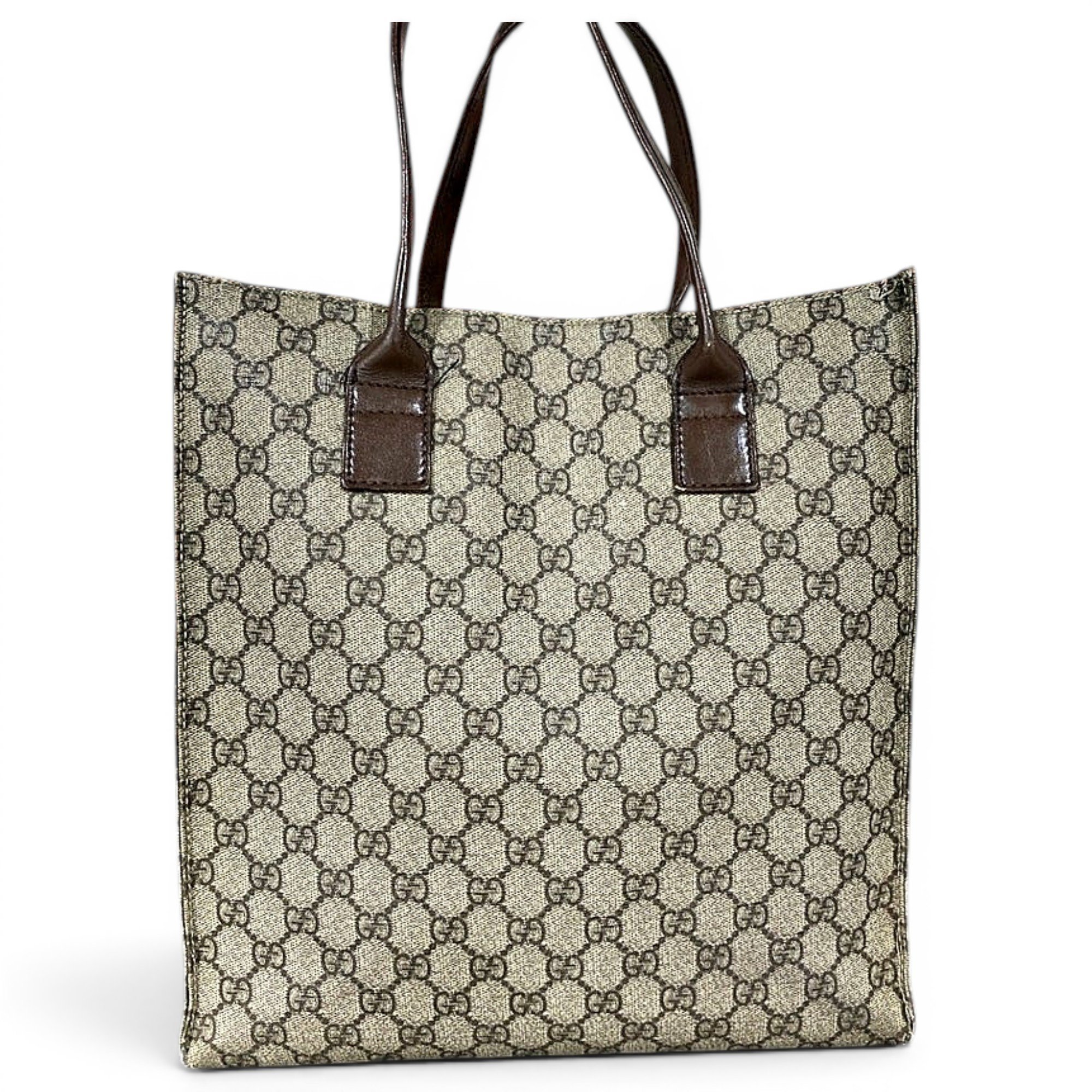Leather tote
