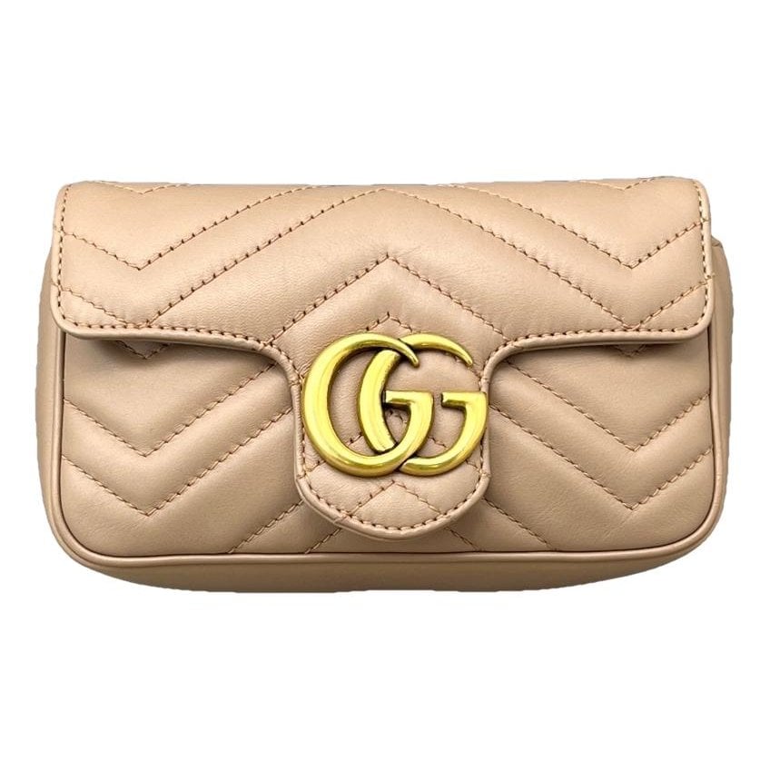 GG Marmont Flap leather crossbody bag