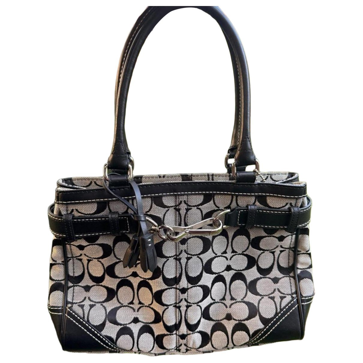 Coach Cloth satchel