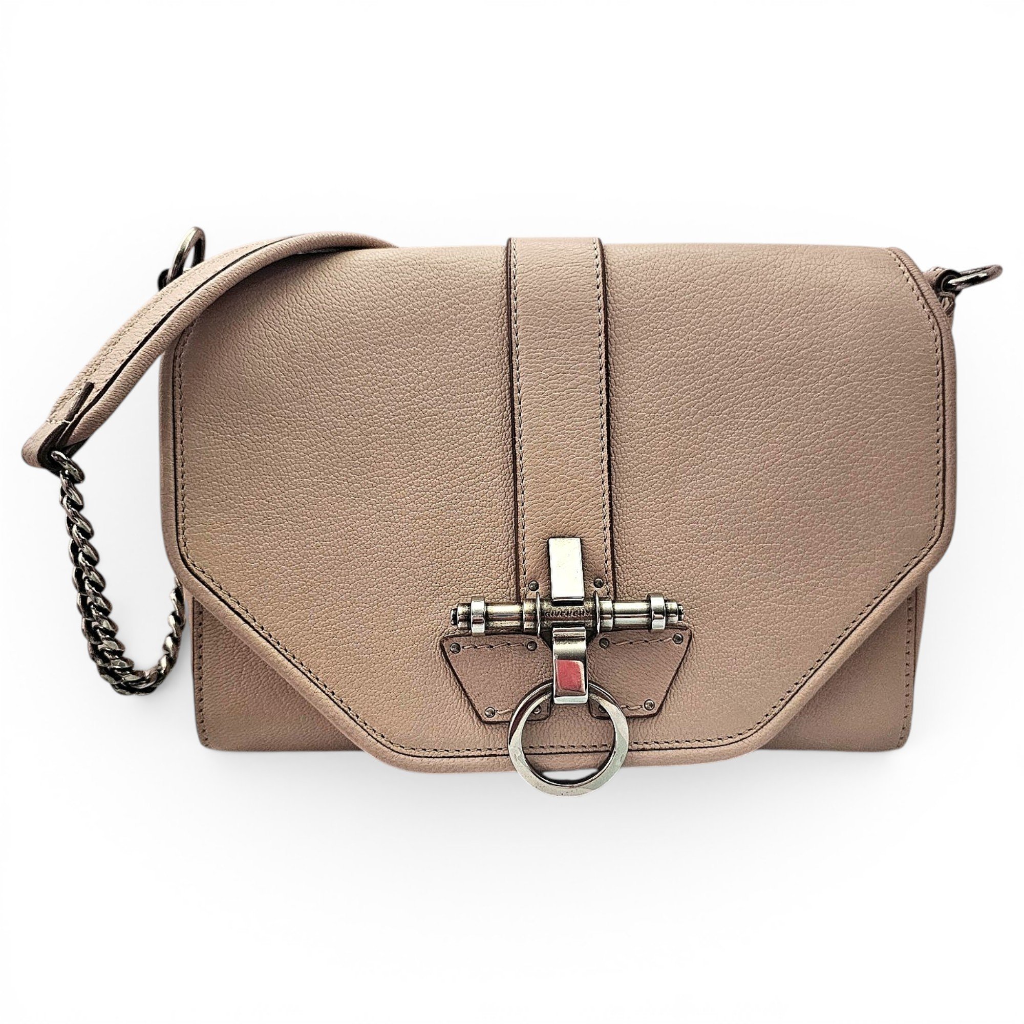 Whip leather handbag