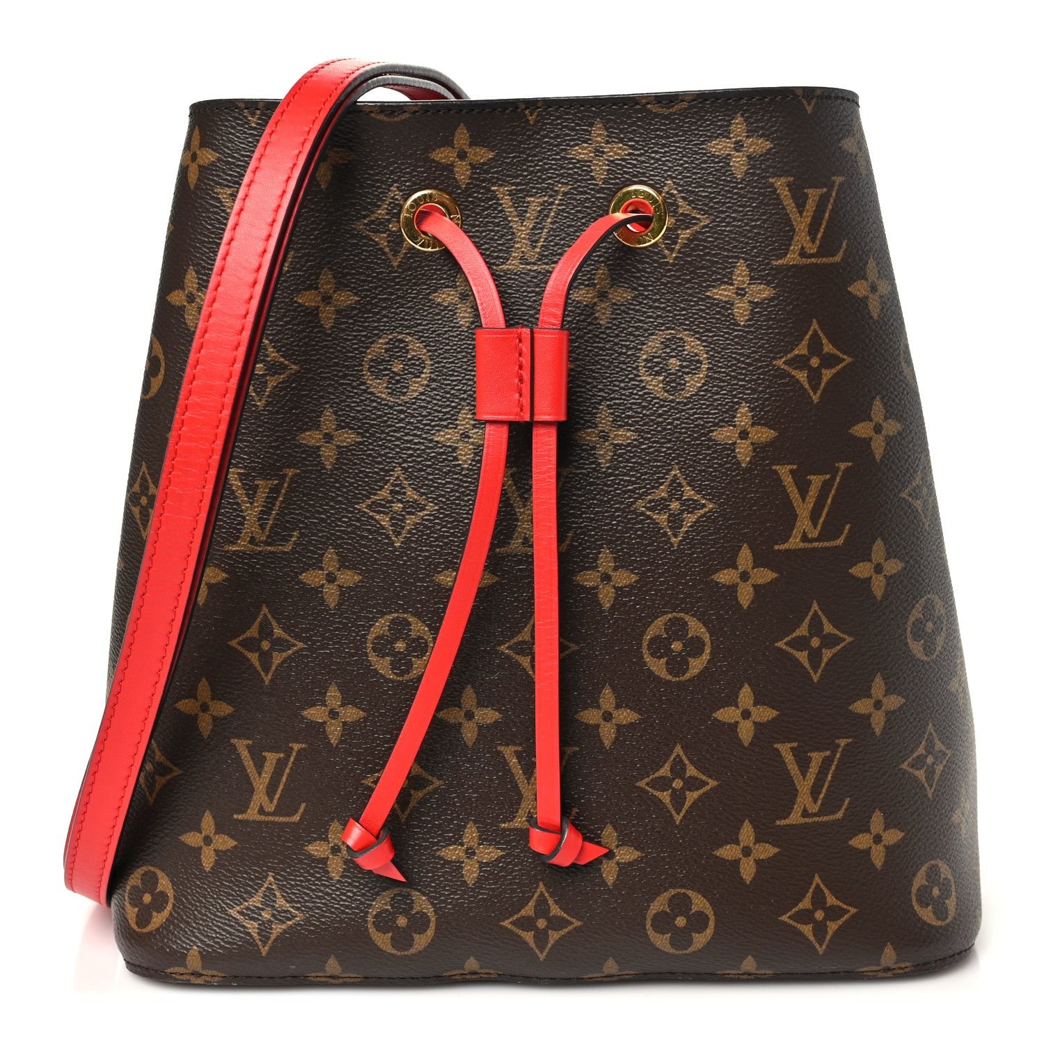 Louis Vuitton Monogram Neonoe MM Coquelicot