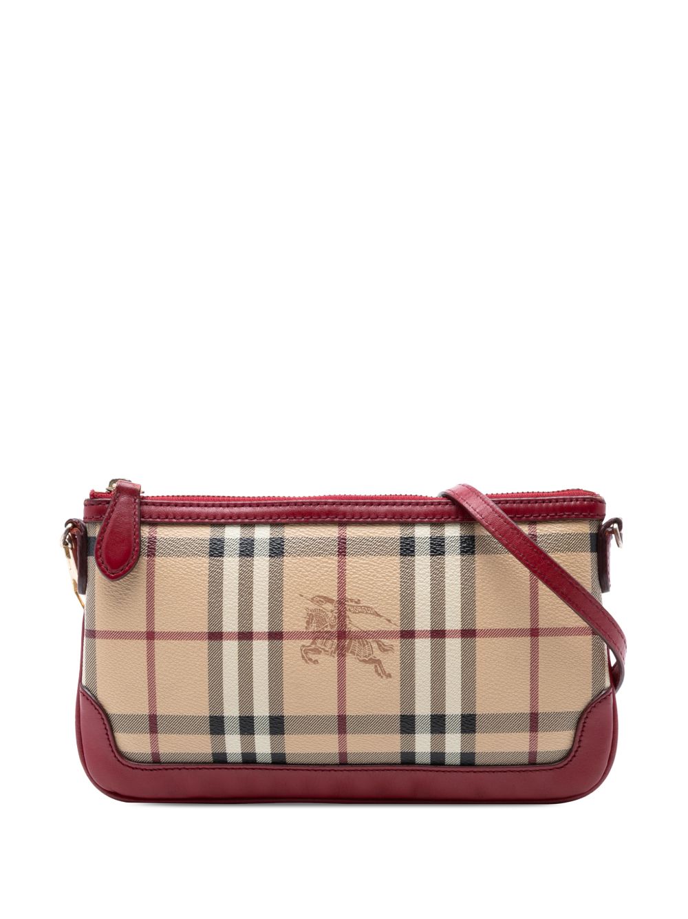 2000-2017 Haymarket Check Coated Canvas Peyton crossbody bag