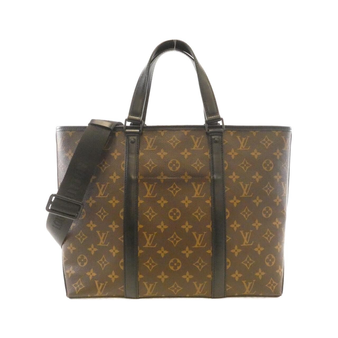 Louis Vuitton Monogram Macassar Weekend Tote PM M45734 Bag