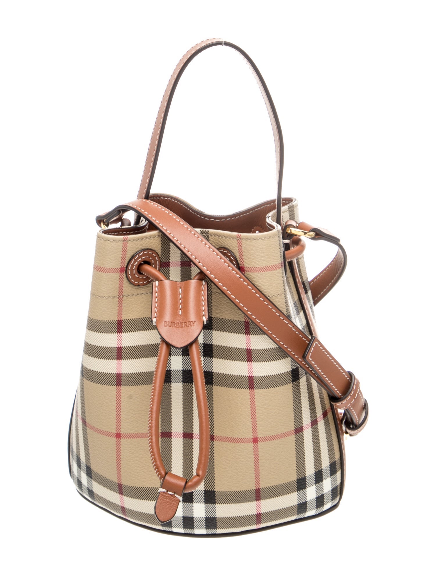 Burberry House Check Bucket Bag