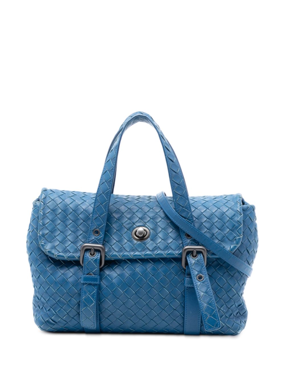 2012-2025 Nappa Intrecciato Flap satchel