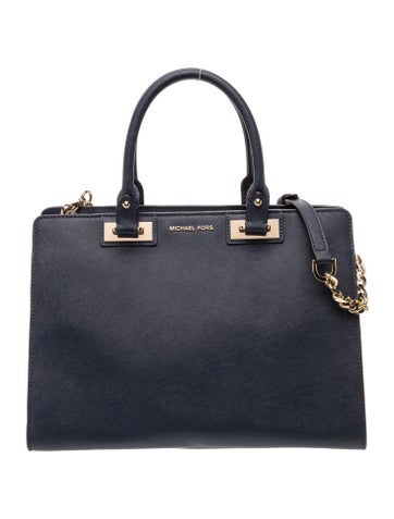 Saffiano Leather Top Handle Bag