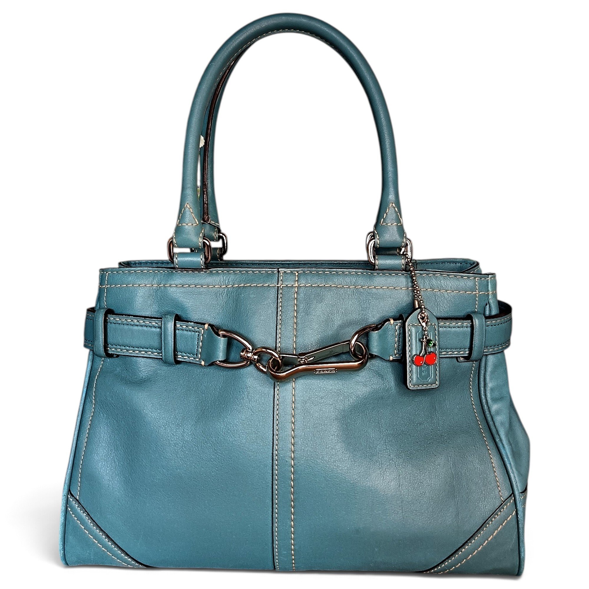 Leather handbag