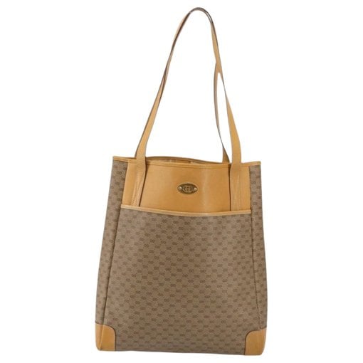 Leather tote