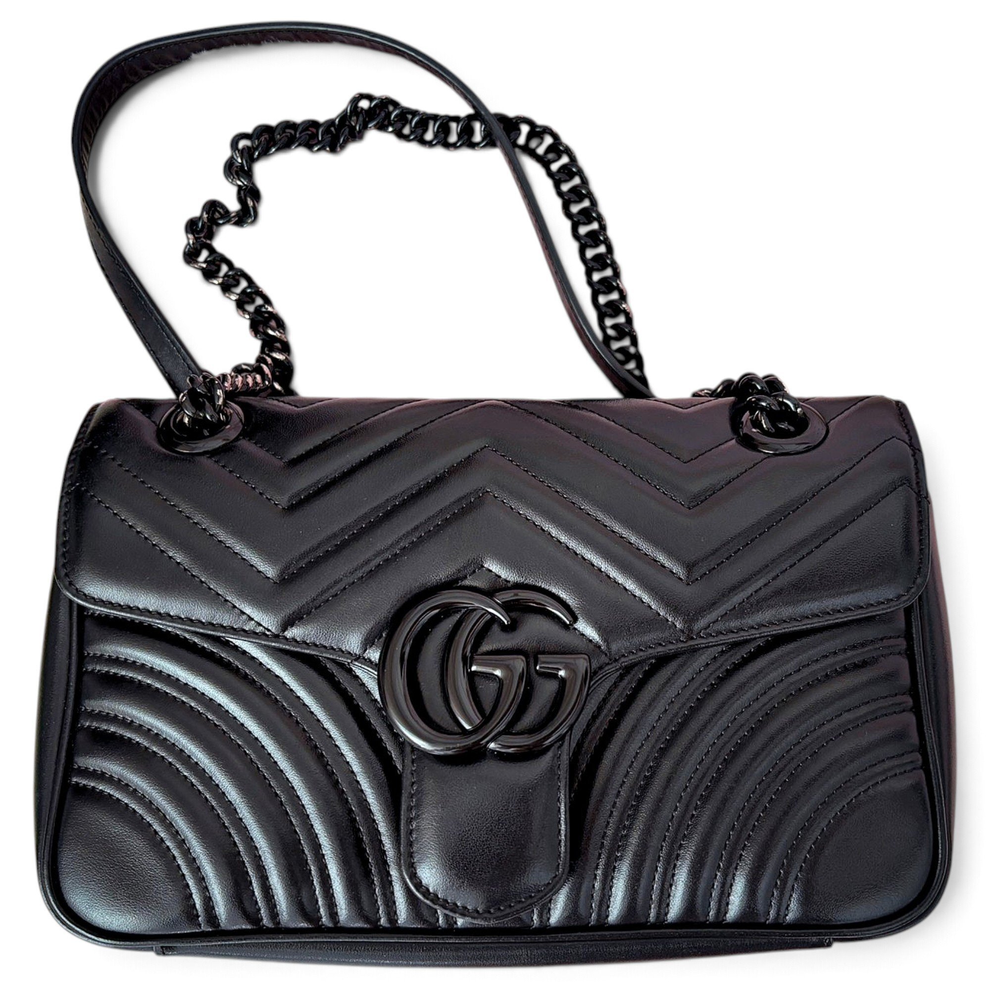 GG Marmont Flap leather crossbody bag