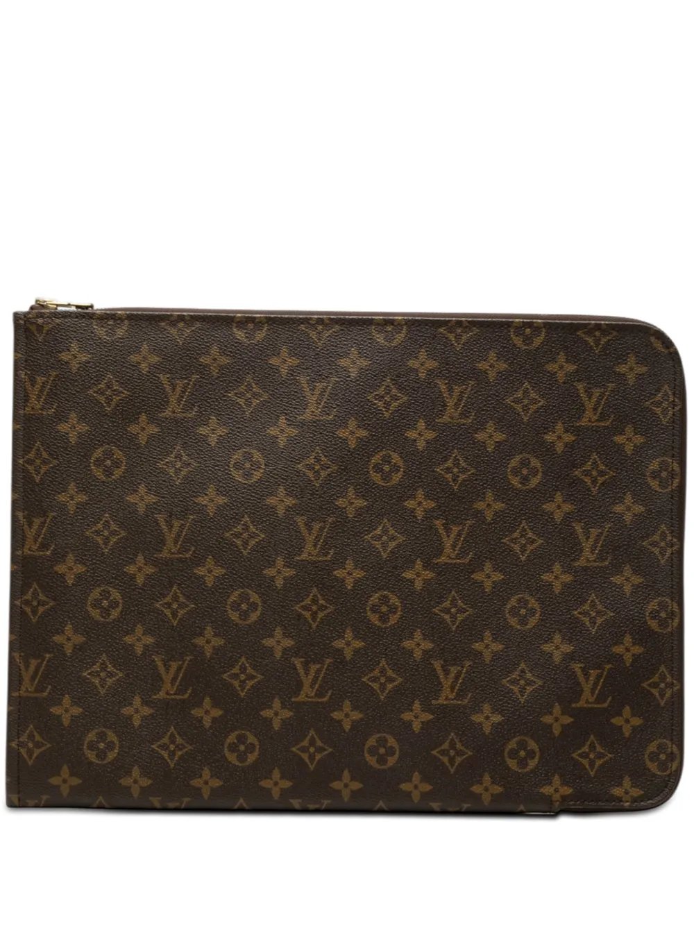 1987 Monogram Poche Documents Portfolio business bag