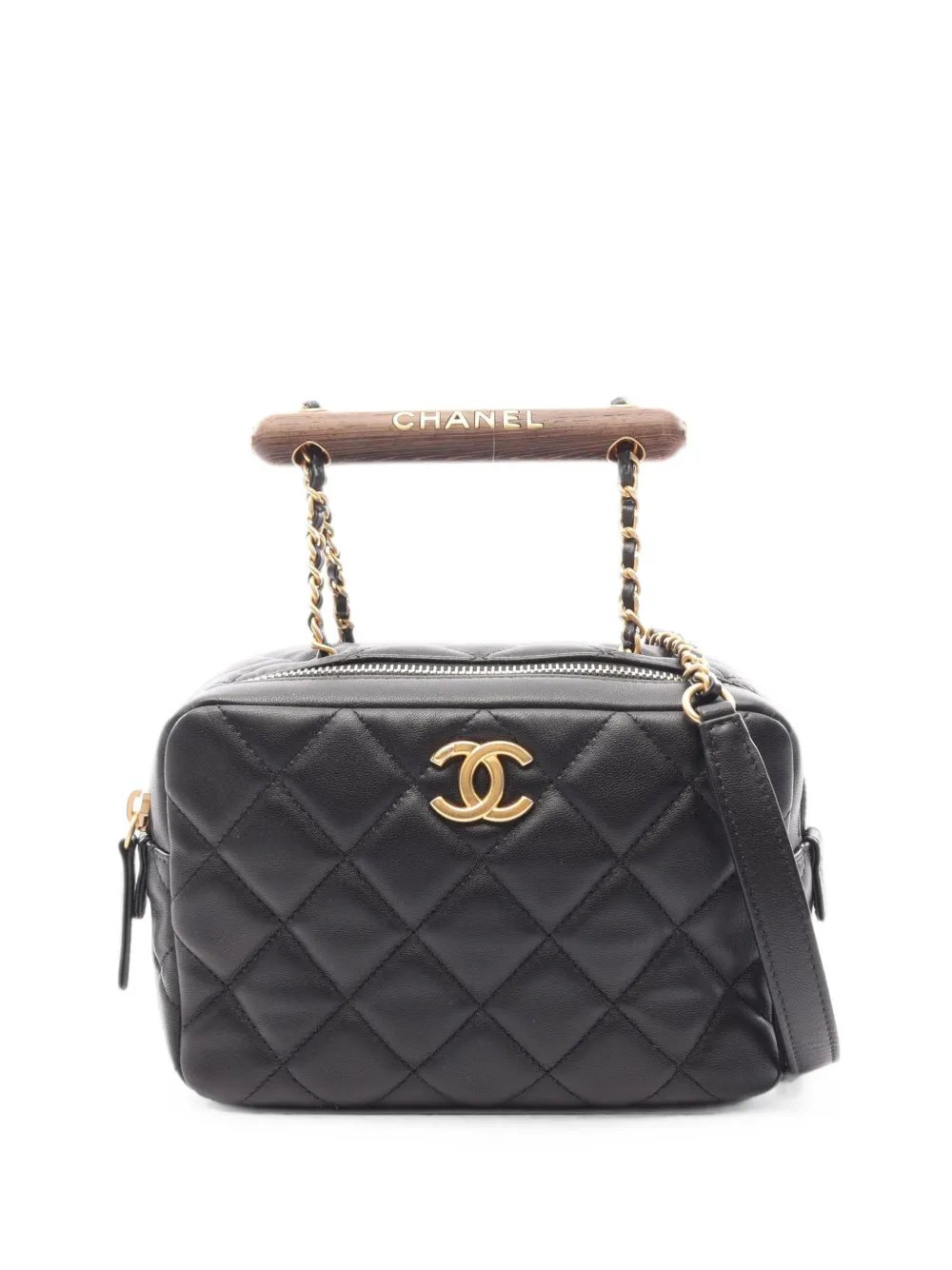 2021s mini Bowling matelassé shoulder bag