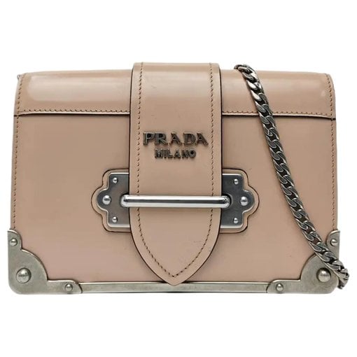 Cahier leather handbag