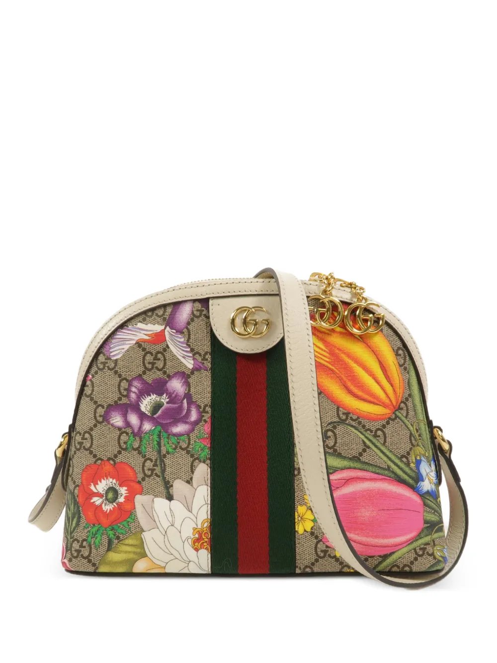 Ophidia GG Flora shoulder bag