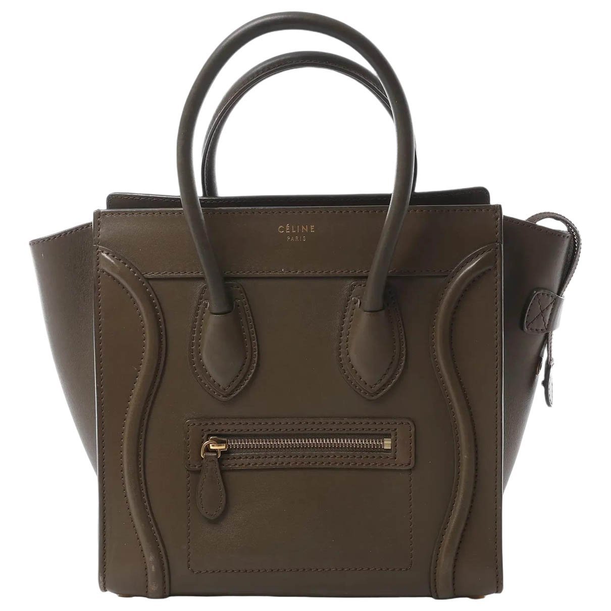 Luggage leather handbag