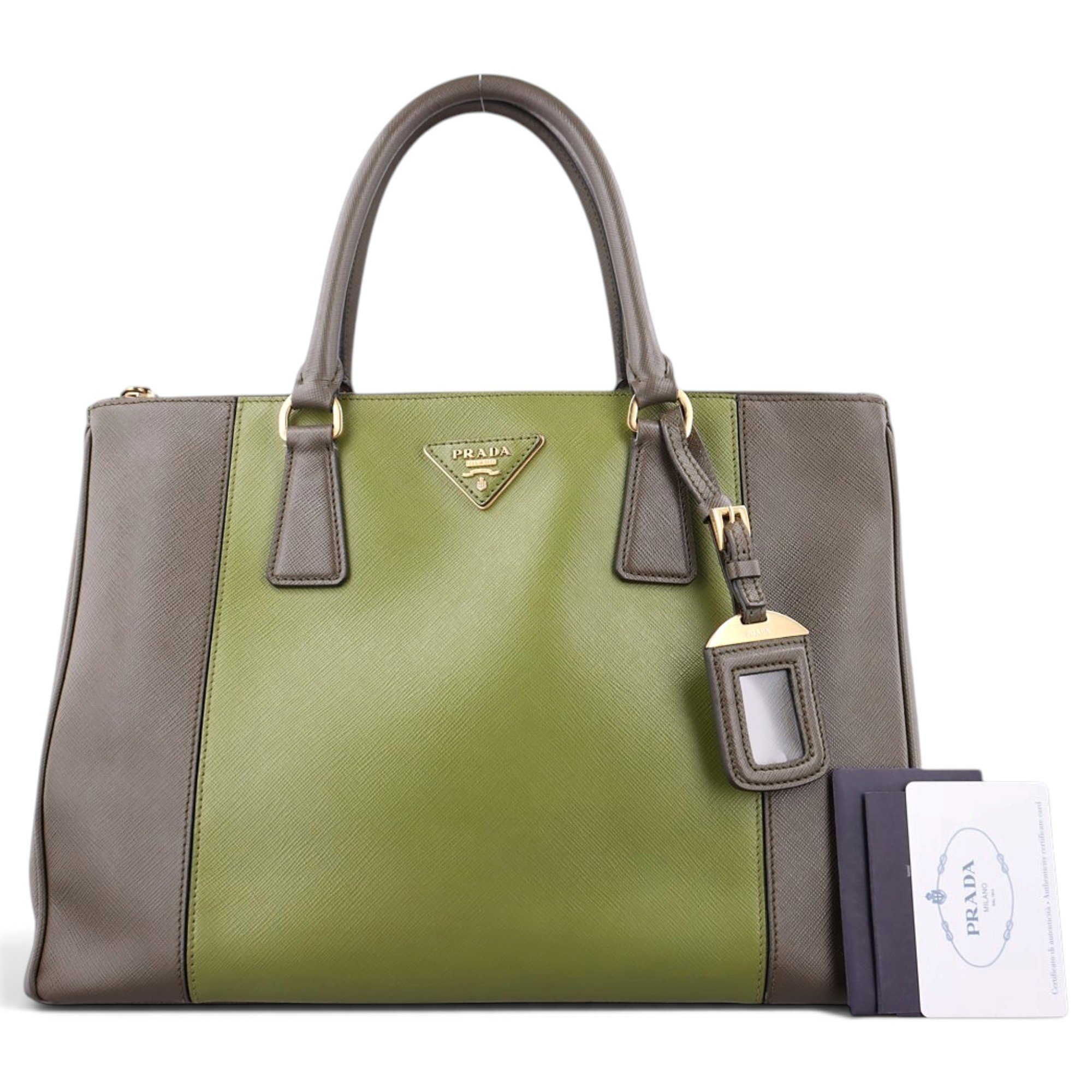Galleria leather tote