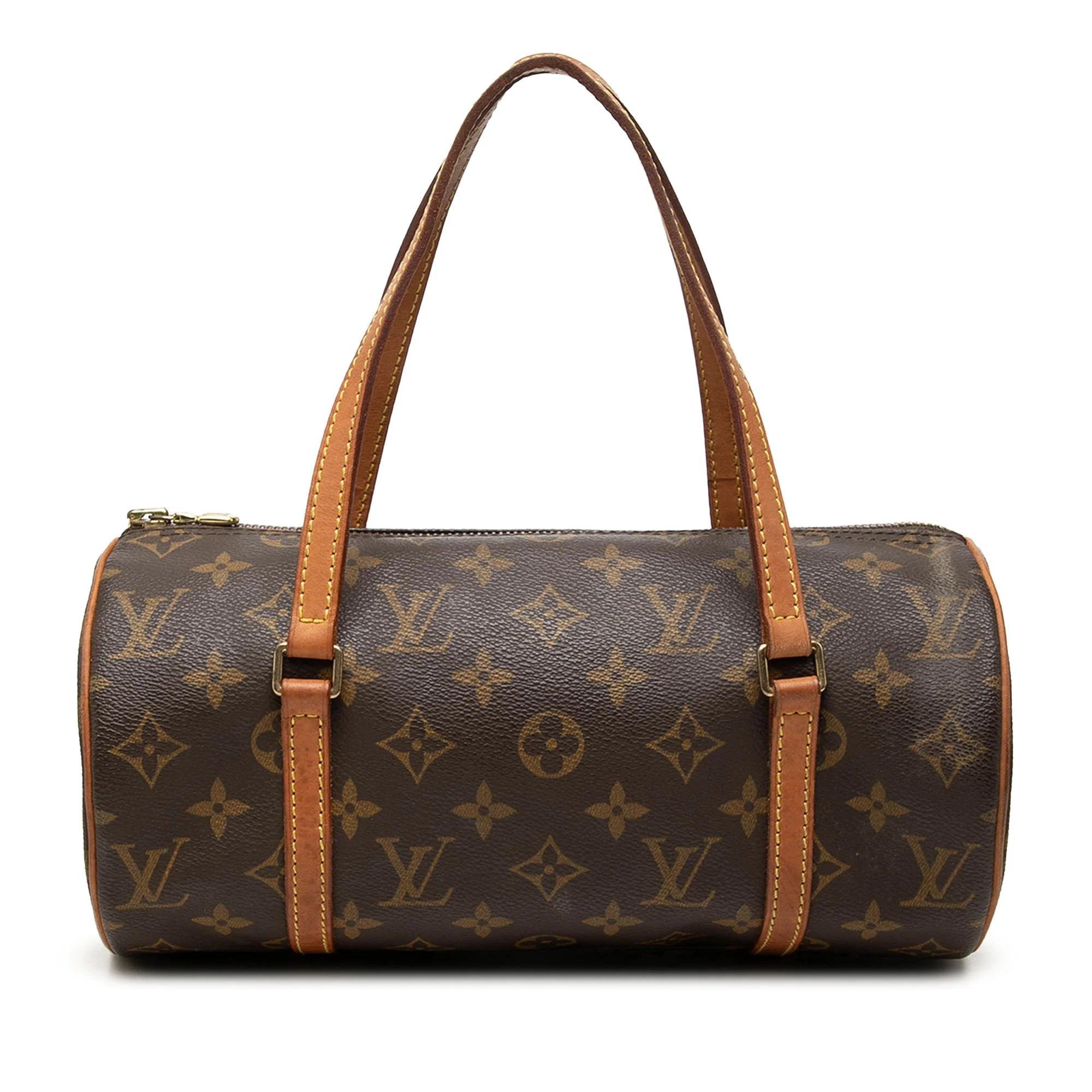 Papillon leather handbag