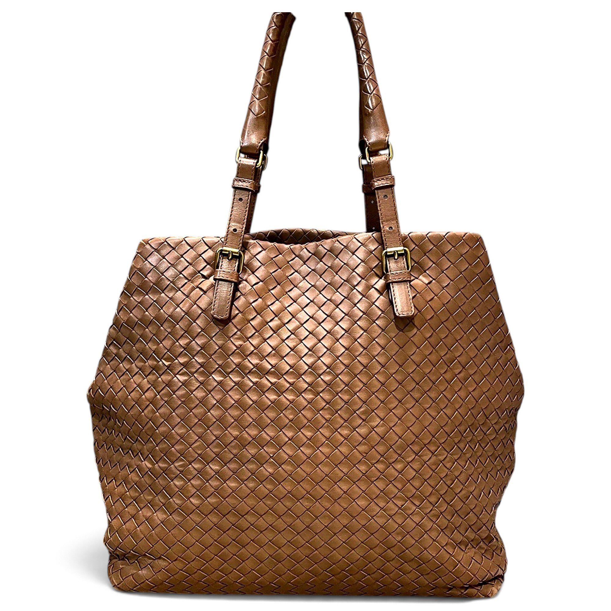 Fourre-Tout leather handbag