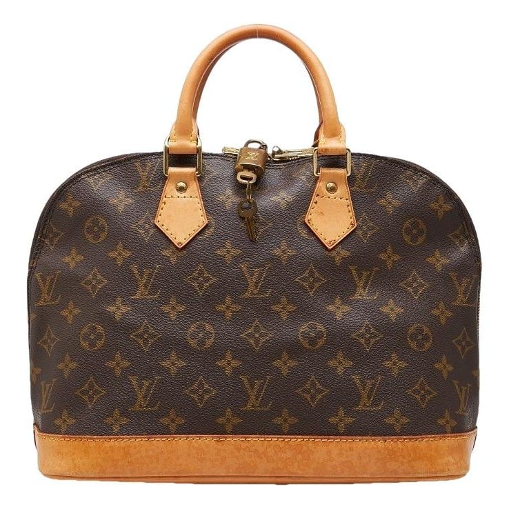 Alma leather handbag