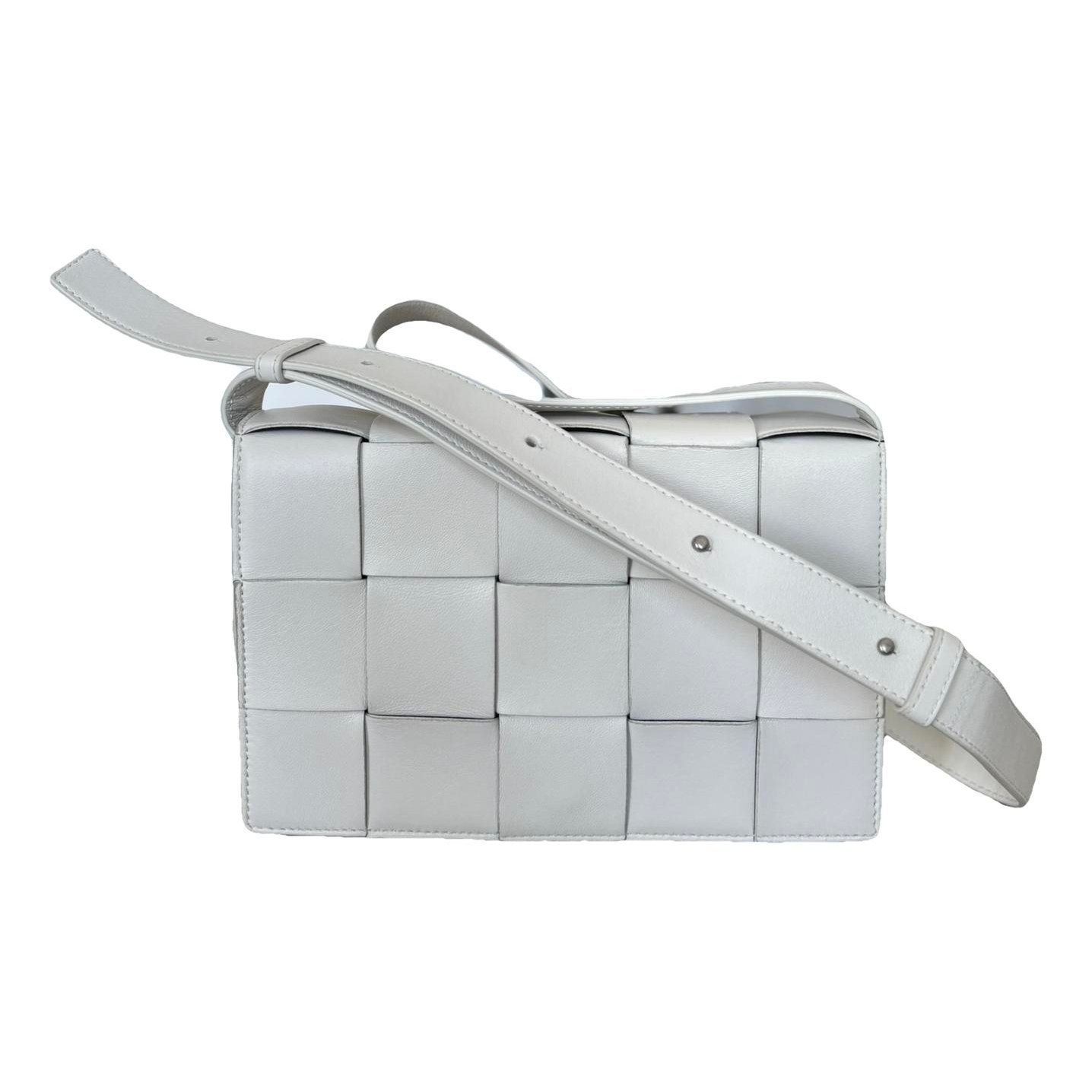 Cassette leather crossbody bag