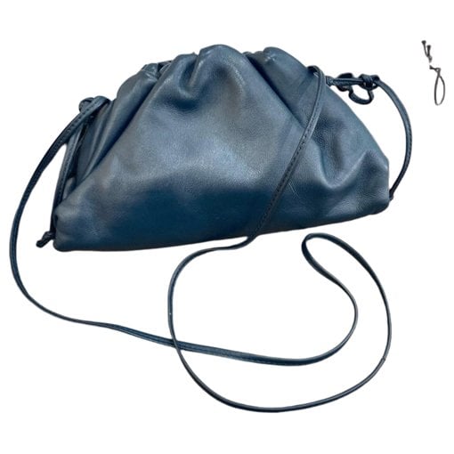 Pouch leather crossbody bag