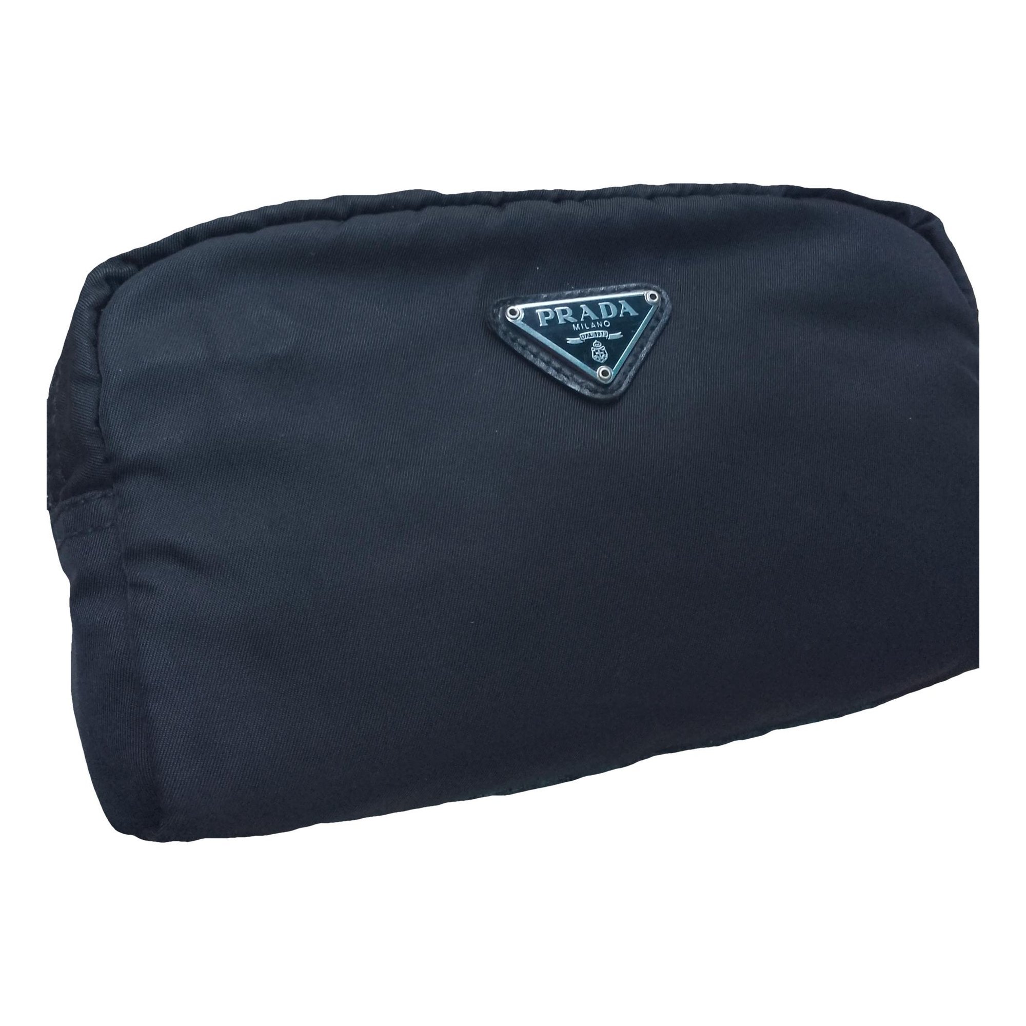 Re-Nylon clutch bag