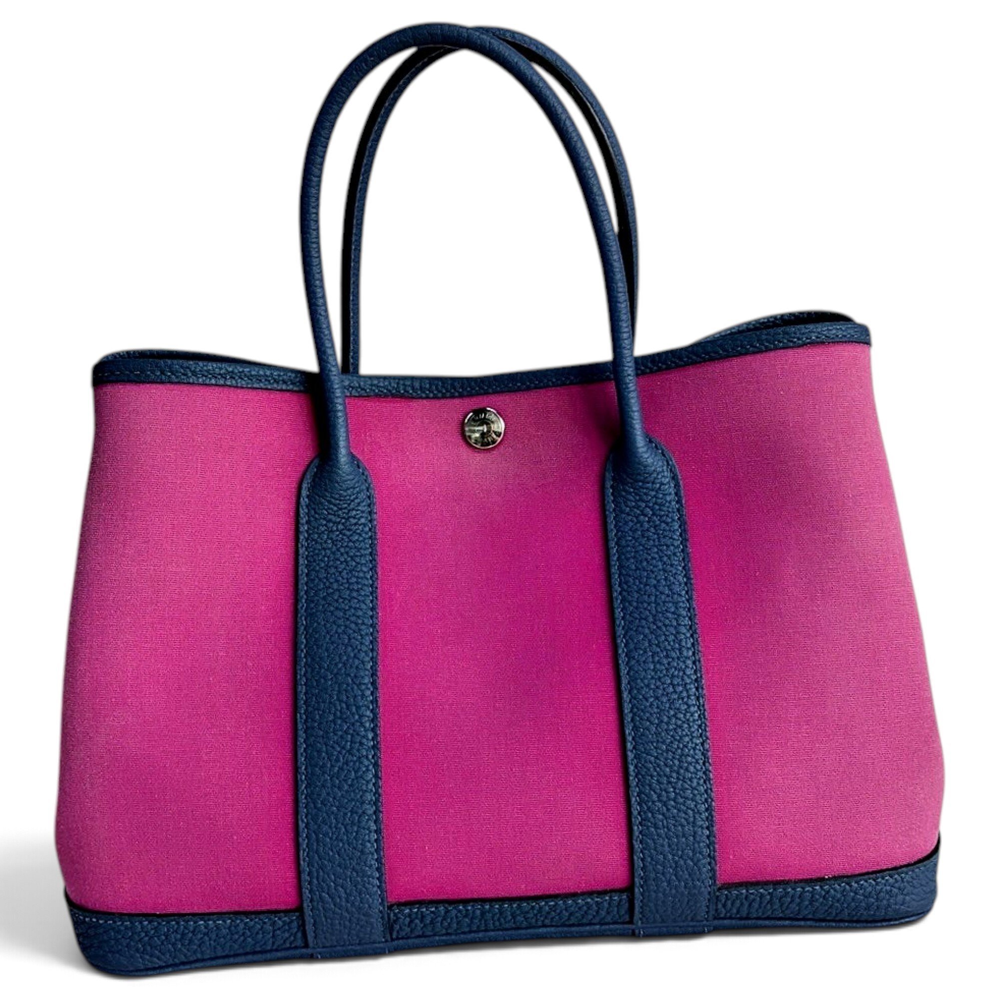 Hermes Garden Party 30 Handbag Magnolia