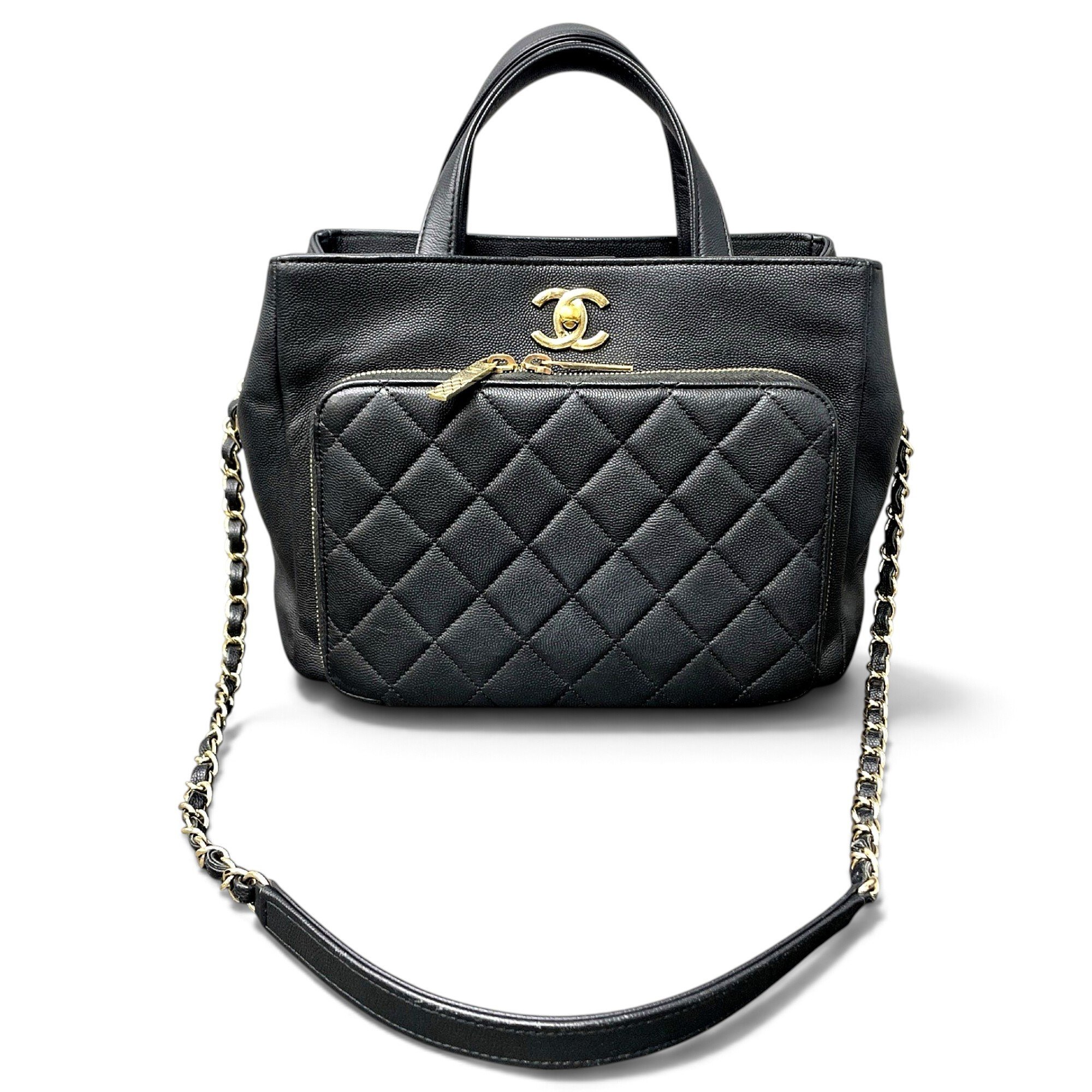 Business Affinity leather handbag