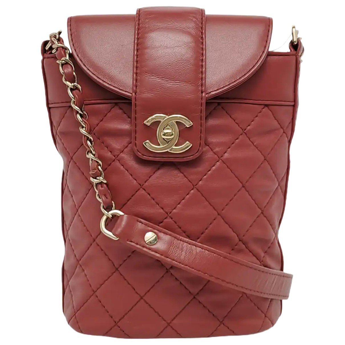 Leather crossbody bag