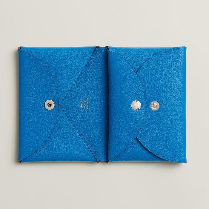 Bleu Zanzibar Calvi Duo Compact Card Holder