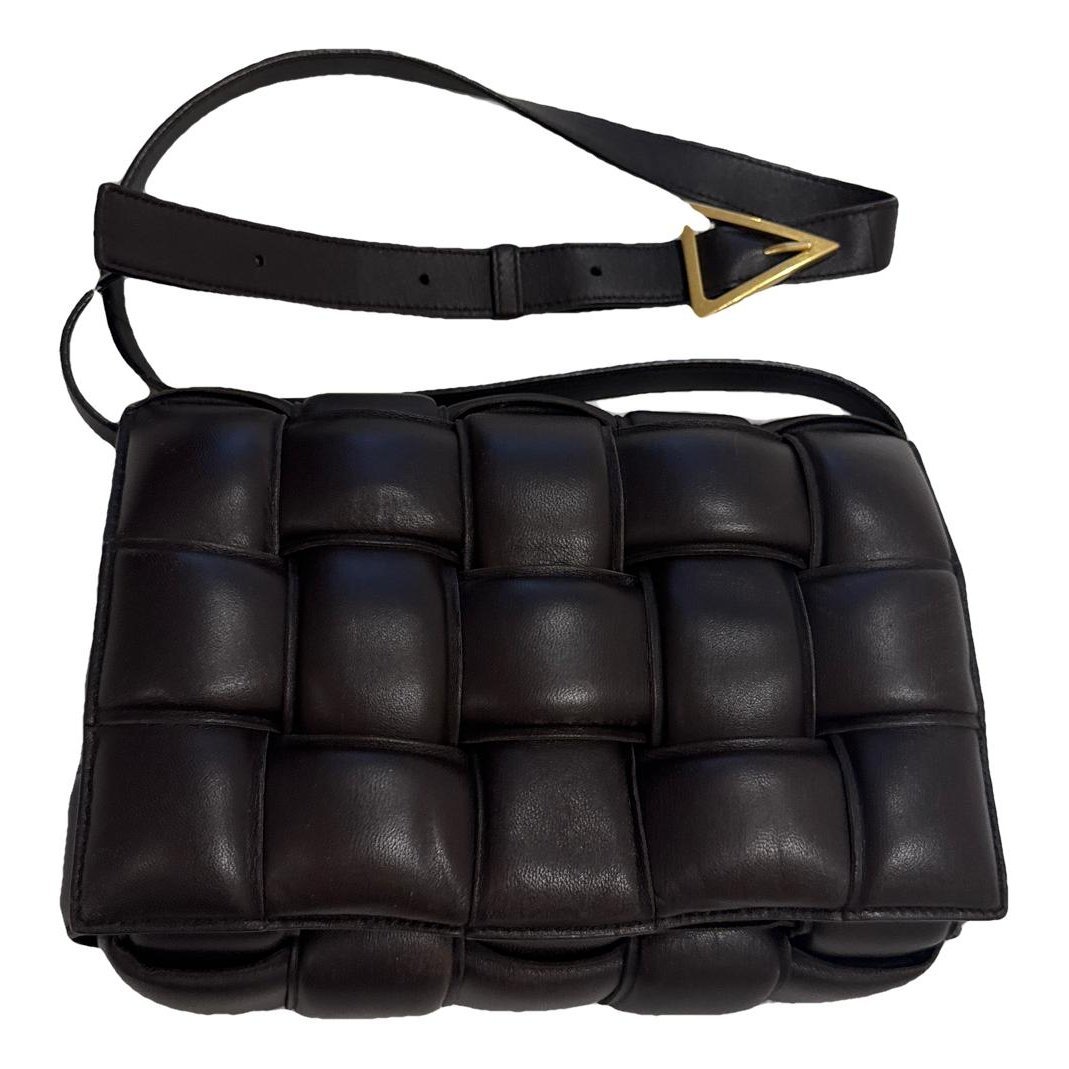 Cassette Padded leather crossbody bag