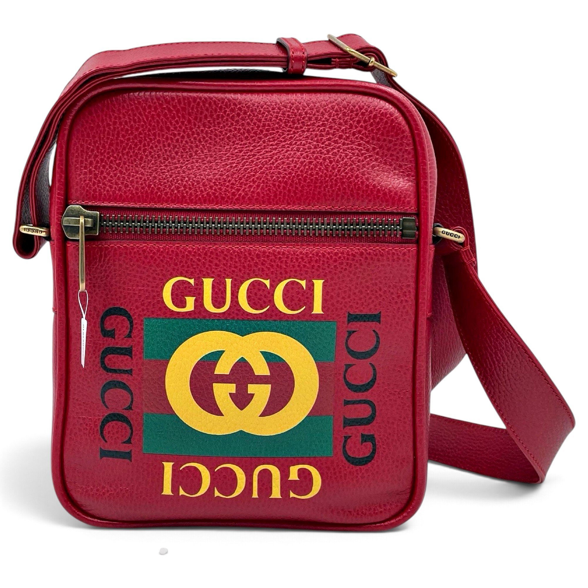 Ophidia leather crossbody bag