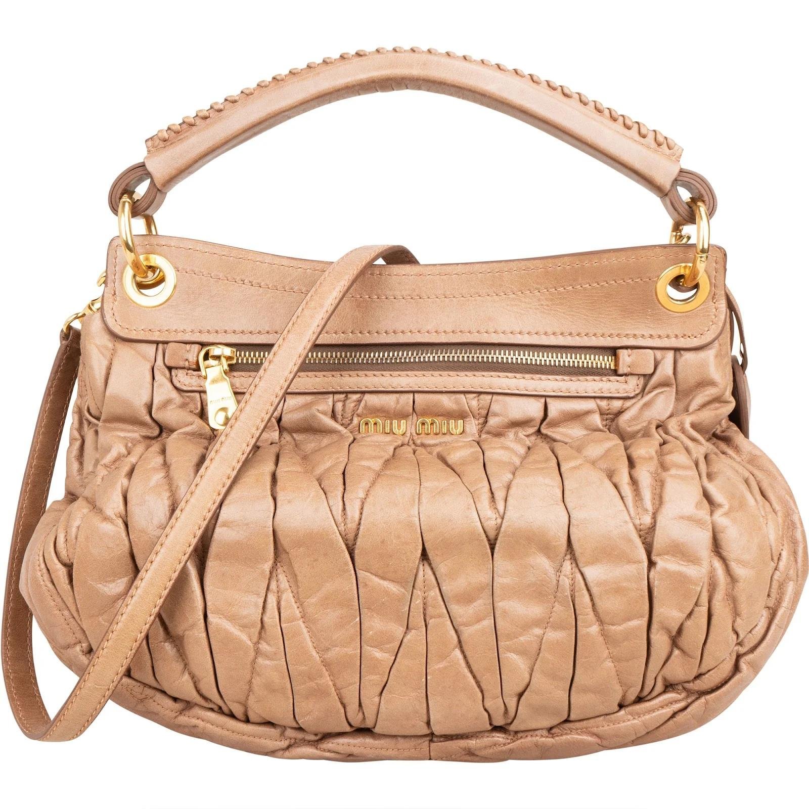 Coffer leather crossbody bag