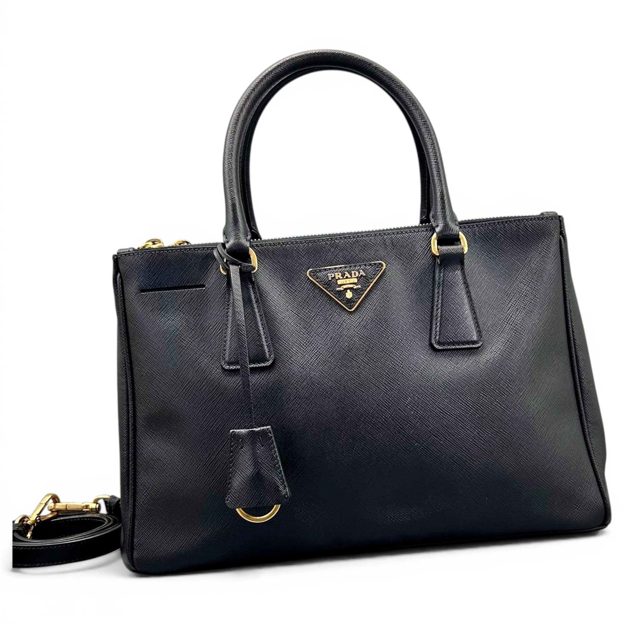 Galleria leather handbag