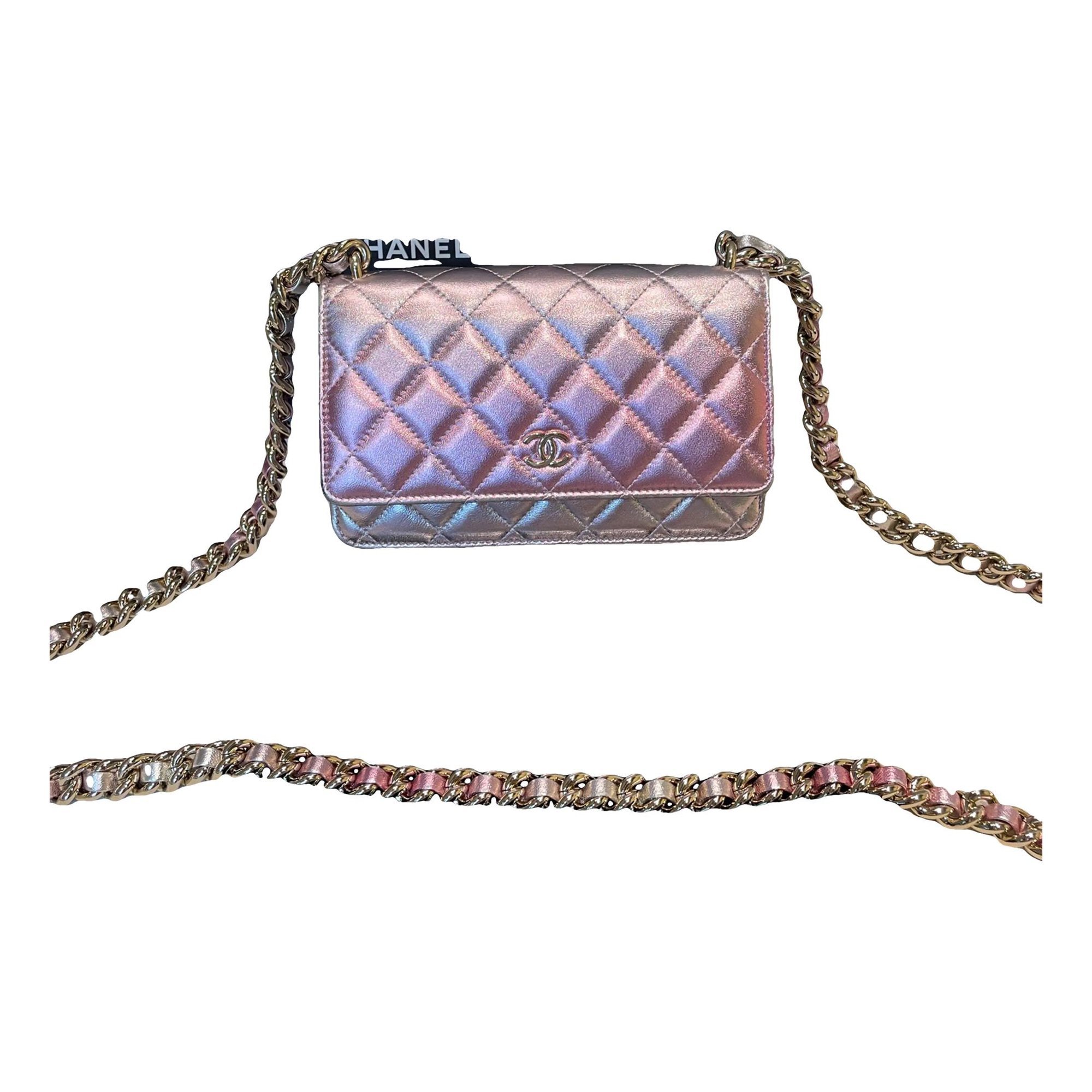 Wallet On Chain Timeless/Classique leather handbag